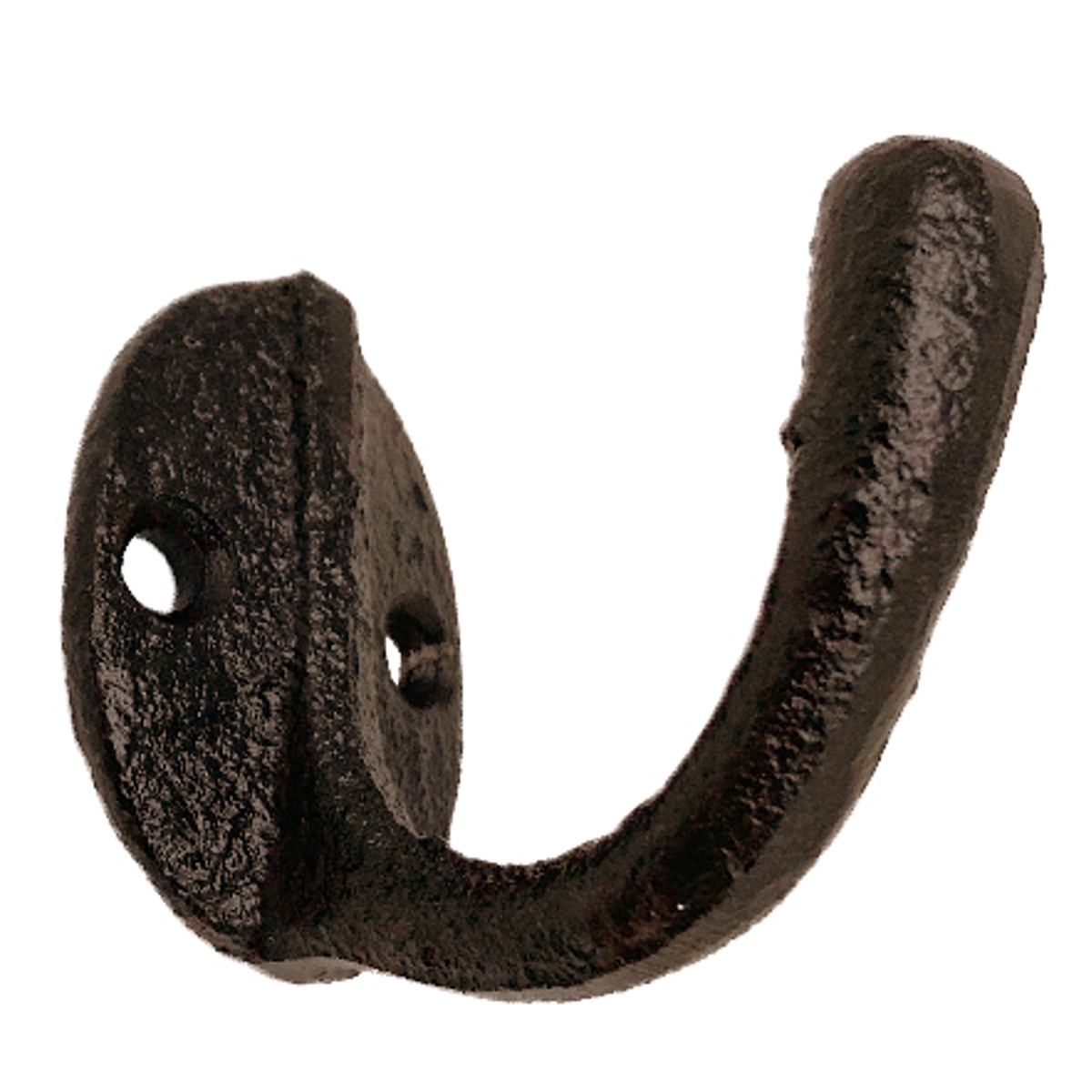 フック キャストアイアン A 壁掛け ( 壁 DIY 壁掛けフック アイアン 金具 ネジ ウォールフック 収納 シングルフック ネジ止め アンティーク ヴィンテージ おしゃれ 壁面フック 壁面収納 引っ掛け ) 【ラスティ】 ラスティ