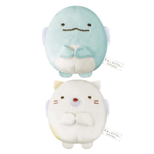 Dショッピング シートベルト ストッパー すみっコぐらし マスコット シートベルトストッパー 2個 キャラクター すみっこぐらし とかげ ねこ 安全ベルト 妊婦 術後 けが 妊娠中 かわいい カー用品 カテゴリ ベビーカーの販売できる商品 リビングート