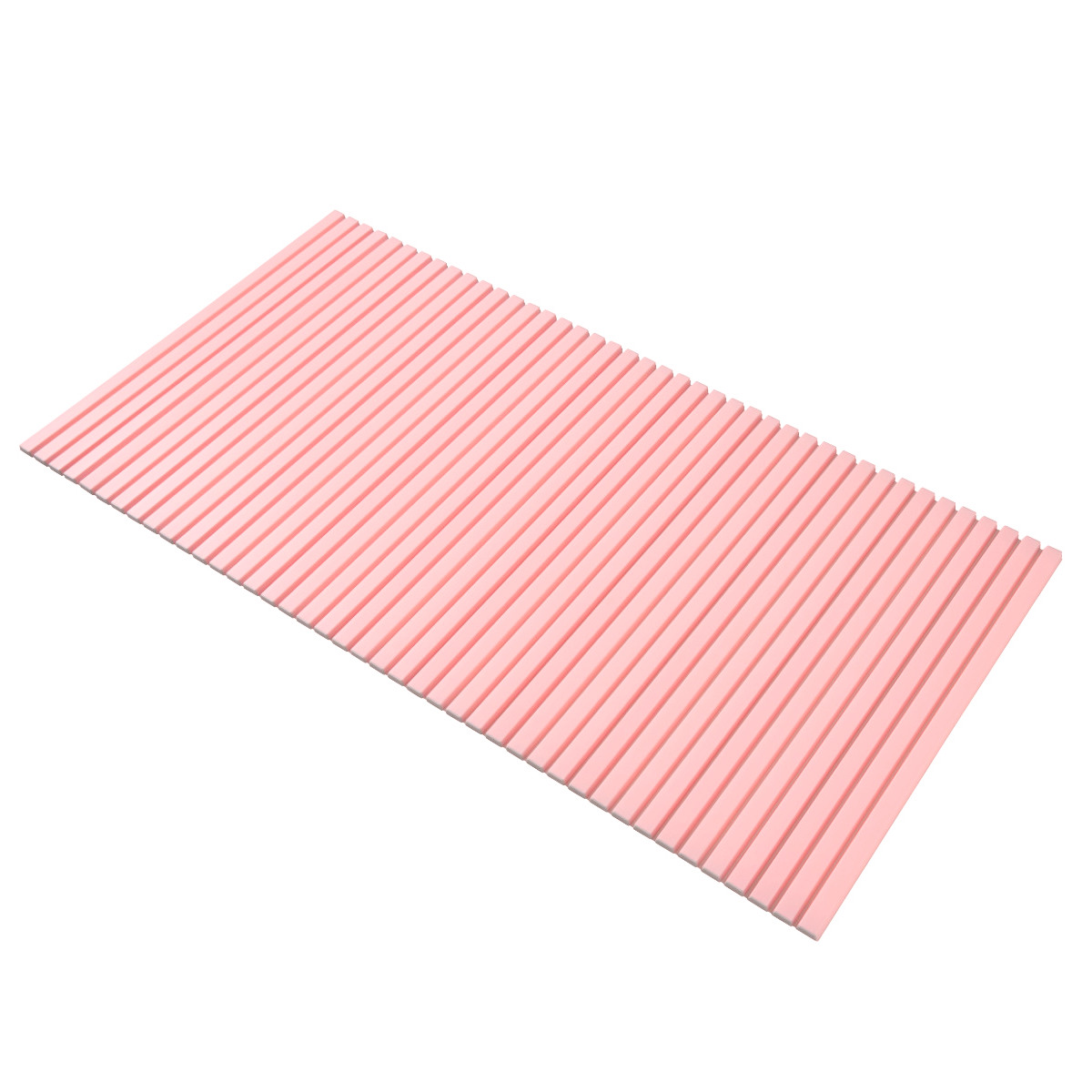 風呂ふた シャッター Ag抗菌 日本製 80×150cm 用 W-15 実寸80×152cm ( 風呂蓋 風呂フタ 風呂 ふた シャッタータイプ シャッター風呂ふた 軽量 巻き 軽い 80×150 80 150 W15 ) 【ペールピンク】 ペールピンク