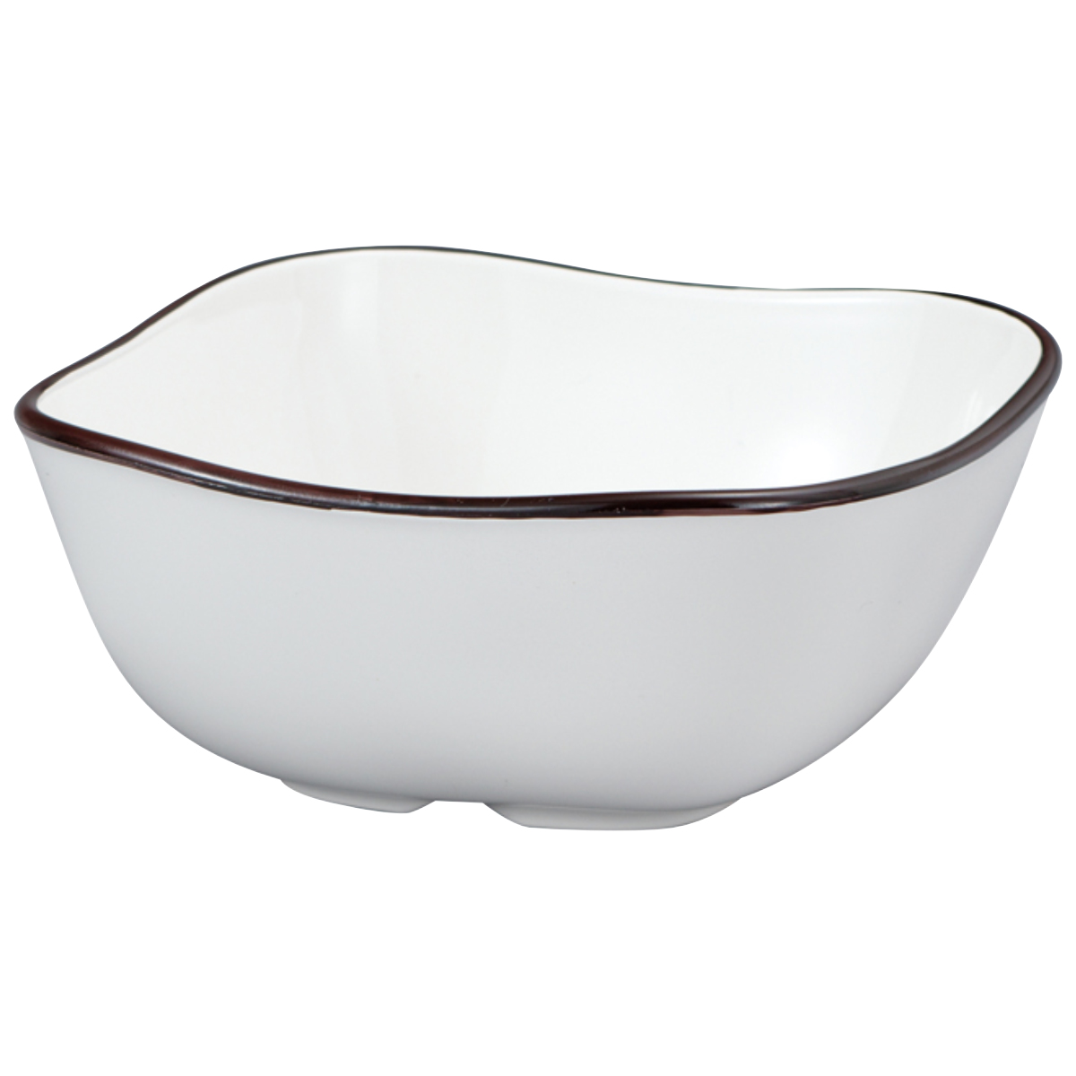 鉢 スクウェア 和洋鉢 ナチュール 水切付 ホワイト 撥水加工 ( ボウル 電子レンジ対応 食洗機対応 日本製 樹脂 器 うつわ 食器 北欧風 おしゃれ かわいい 北欧 ナチュラル ホーロー風 カフェ風 )