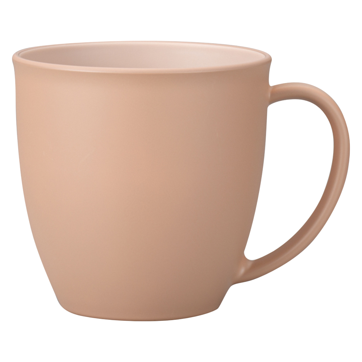 マグカップ bitie 和洋マグカップ 抗菌加工 ( 食洗機対応 電子レンジ対応 樹脂製 日本製 380ml マグ マグコップ カップ コップ 食器 おしゃれ シンプル かわいい ) 【ベージュ】 ベージュ