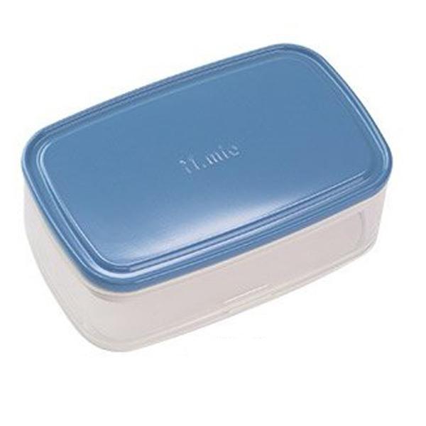 Dショッピング お弁当箱 保存容器 Il Mio Clear Pack Lunch L 日本製 スタッキング 430ml 弁当箱 電子レンジ対応 作り置き Ilmio 長方形 フルーツ デザートケース ランチボックス シンプル おしゃれ 食洗機対応 イルミオ ブルー カテゴリ 弁当箱の販売
