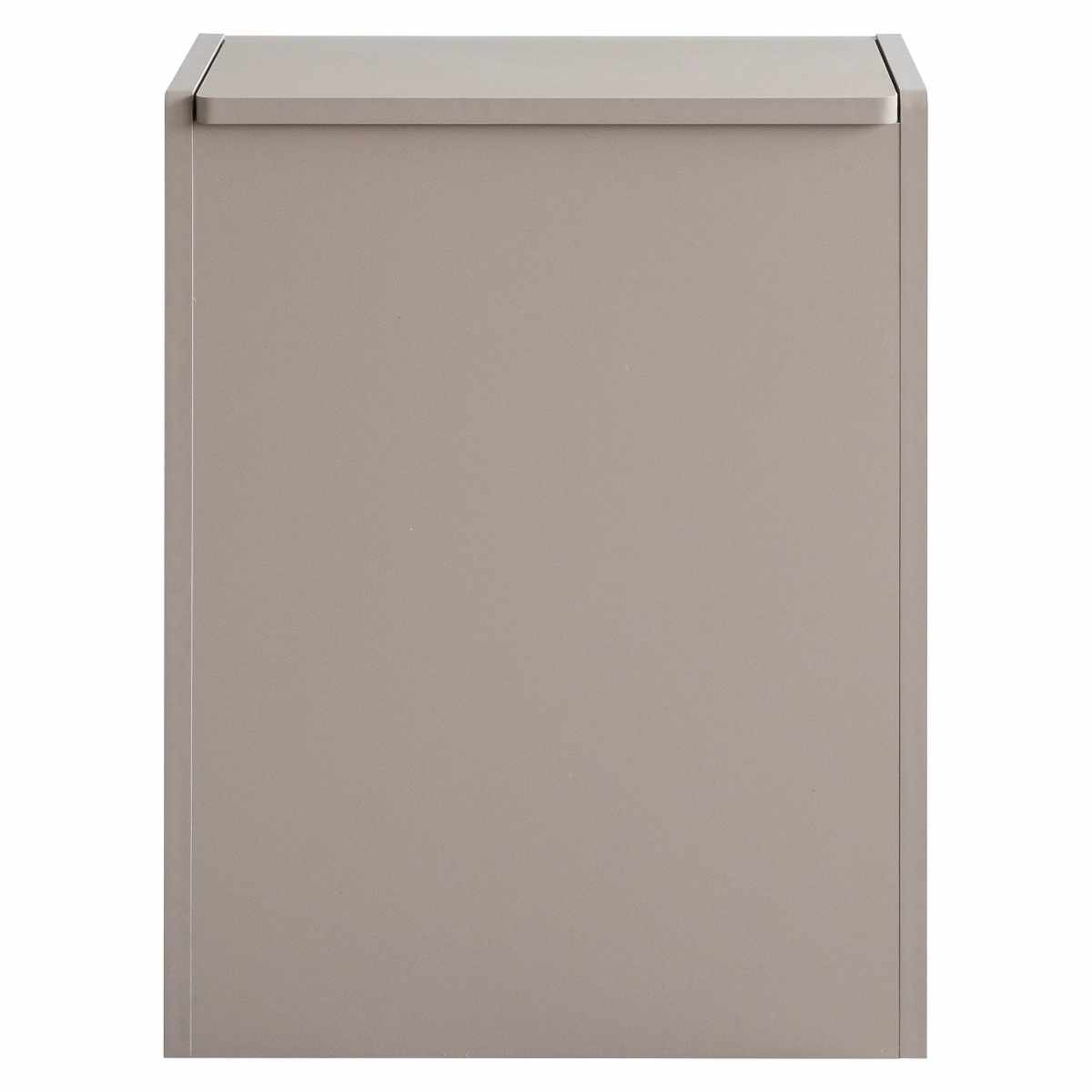 ゴミ箱 45L キッチンペール Chere ( おしゃれ ごみ箱 スリム 45リットル 蓋付き 蓋付きゴミ箱 キャスター キッチン リビング 木製 袋が見えない キッチンゴミ箱 袋 見えない ふた付き フタ付き キャスター付き ) 【モカ】 モカ