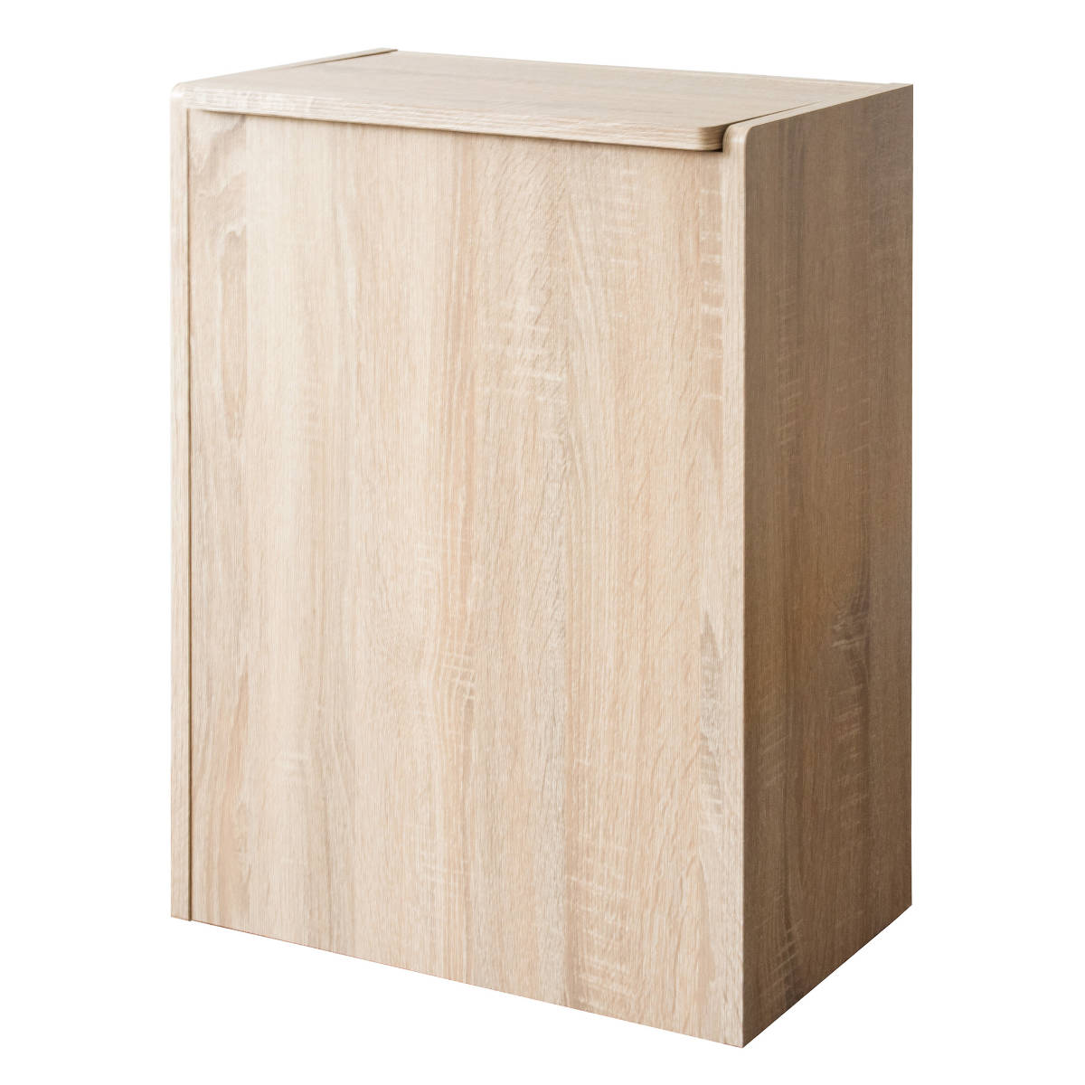 ゴミ箱 45L キッチンペール Chere ( おしゃれ ごみ箱 スリム 45リットル 蓋付き 蓋付きゴミ箱 キャスター キッチン リビング 木製 袋が見えない キッチンゴミ箱 袋 見えない ふた付き フタ付き キャスター付き ) 【ナチュラル】 ナチュラル