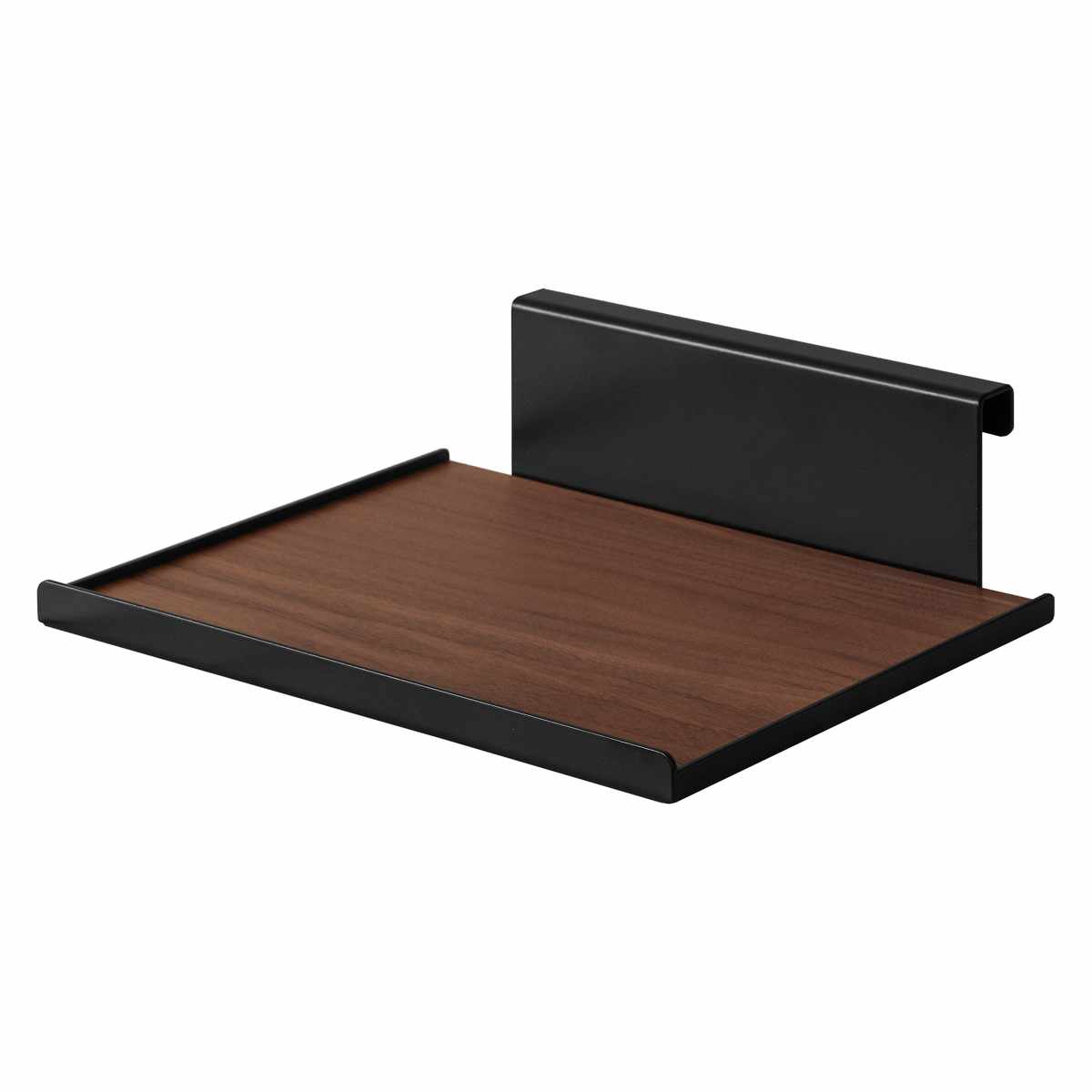 専用 追加ディスプレイ棚 木棚仕様 GALEA ( 追加 棚 ヘルメットスタンド 天然木 パーツ 棚板 追加棚板 ブラック ホワイト ) 【ブラック×ブラウン】 ブラック×ブラウン