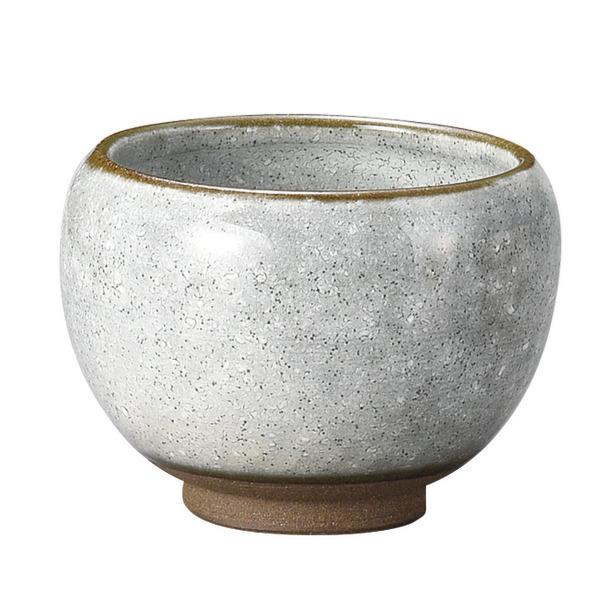 湯呑み 230ml たっぷり碗 M.STYLE コップ 陶器 美濃焼 日本製 ( 湯呑 湯飲み 丸い 湯呑み茶碗 お碗 お茶 カップ 湯のみ 茶碗 お茶用品 おしゃれ かわいい 和モダン ) 【ホワイト】 ホワイト