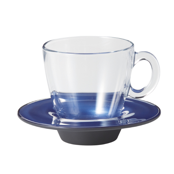 カップ＆ソーサー 215ml PASABAHCE 強化ガラス （ カップ ティー