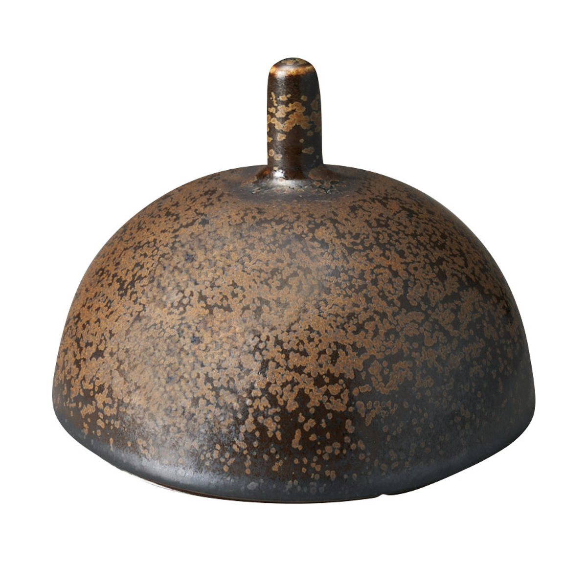 コスタヴェルデ サトゥルノ カバー S ( 磁器 電子レンジ対応 食洗機対応 オーブン対応 食器 リッド ふた 蓋 フタ 8.6cm おしゃれ かわいい フードカバー プレートカバー スタイリッシュ 高級感 レストラン 店舗 ) 【ライトブラウン】 ライトブラウン