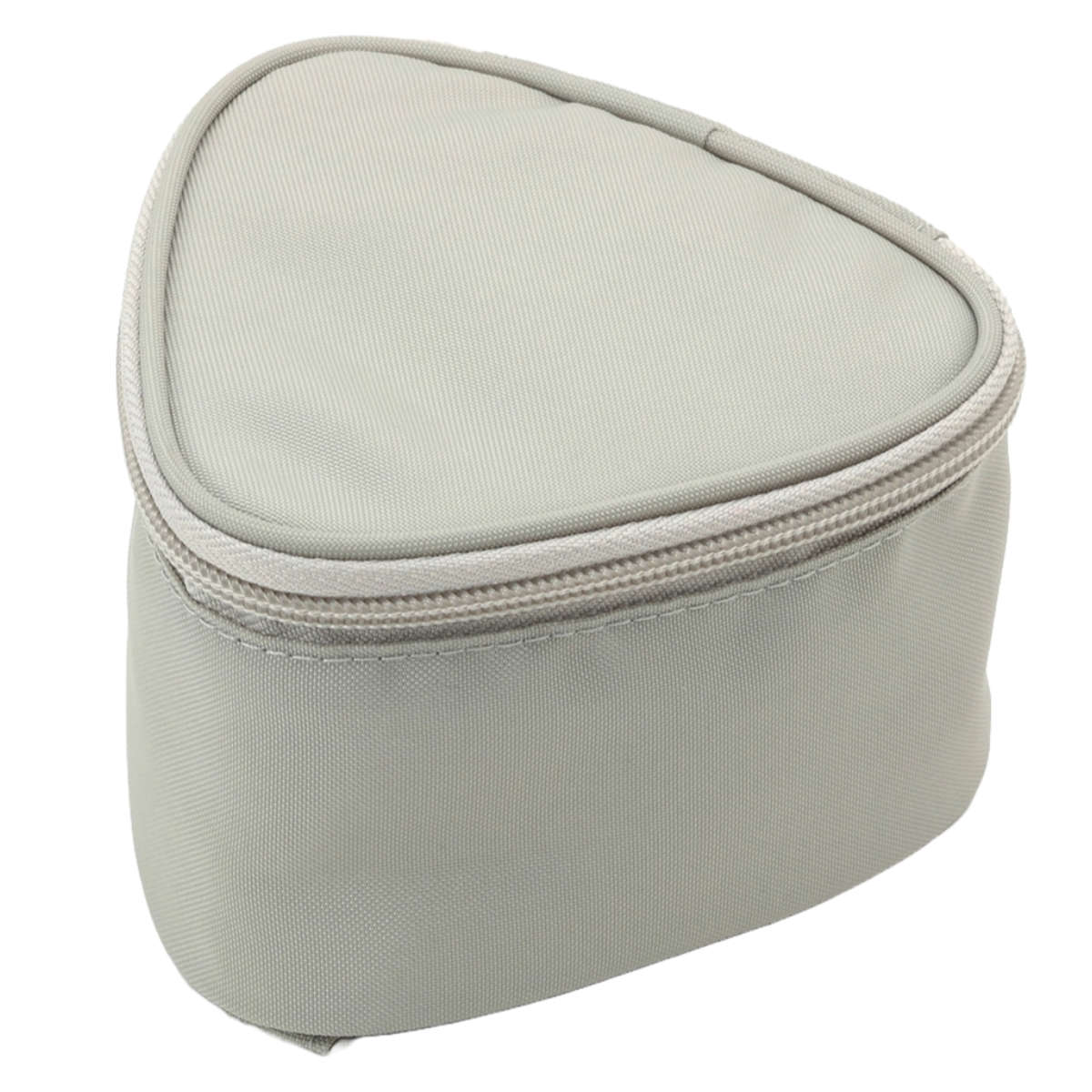 GEL-COOL FIT triangleケース 保冷ケース ( 保冷 お弁当袋 弁当袋 鞄 バッグ ケース 携帯 ファスナー付き カバン お弁当用 お弁当入れ ドリップパッド付き 保冷剤 保冷ランチバッグ ) 【グレー】 グレー