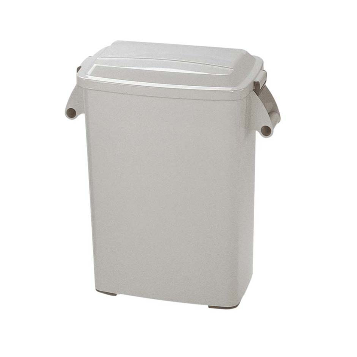 ゴミ箱 45L 厨房ペール 業務用 ( 法人限定 ごみ箱 ダストボックス 厨房 飲食 大容量 ふた付き 45リットル 生ゴミ 飲食店 屑入れ 屋内用 屋内 ) 【グレー】 グレー