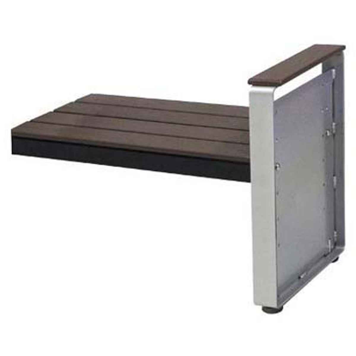 増設セット ステップベンチ ( 法人限定 ステップベンチ用 座面高 6段階調節 連結 延長 屋内外 再生 樹脂製 長椅子 イス 背もたれ無し 部品 ユニット パーツ 組立 オプション 専用パーツ 対応パーツ 座面高41.7cm~15.2cm )