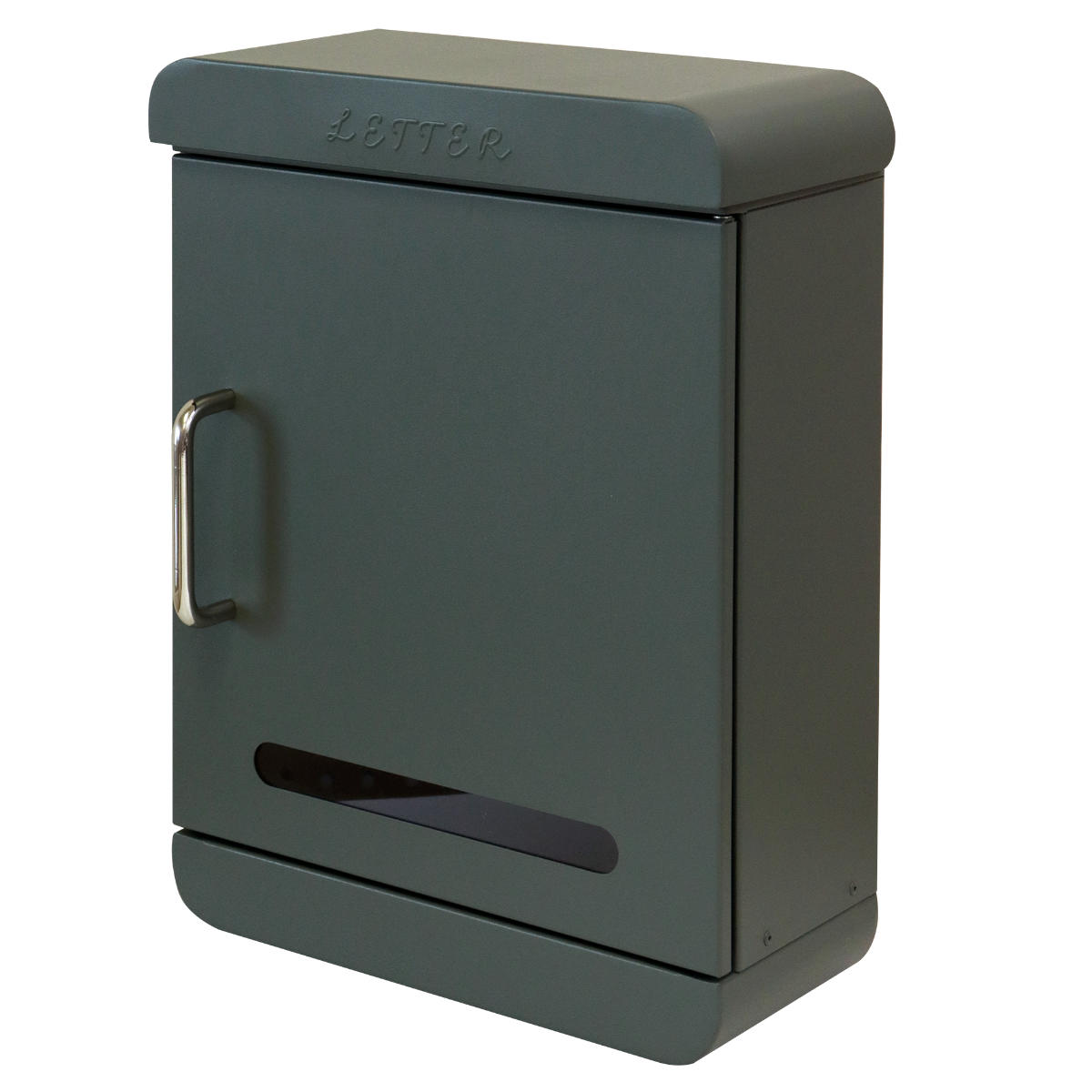 郵便ポスト 壁掛けポスト Valente ヴァレンテ ( ウォールポスト シンプル 壁掛け ポスト 郵便受け 新聞受け POST メールボックス A4サイズ 壁 デザインポスト メール便対応 確認窓付き ) 【フォレストグリーン】 フォレストグリーン