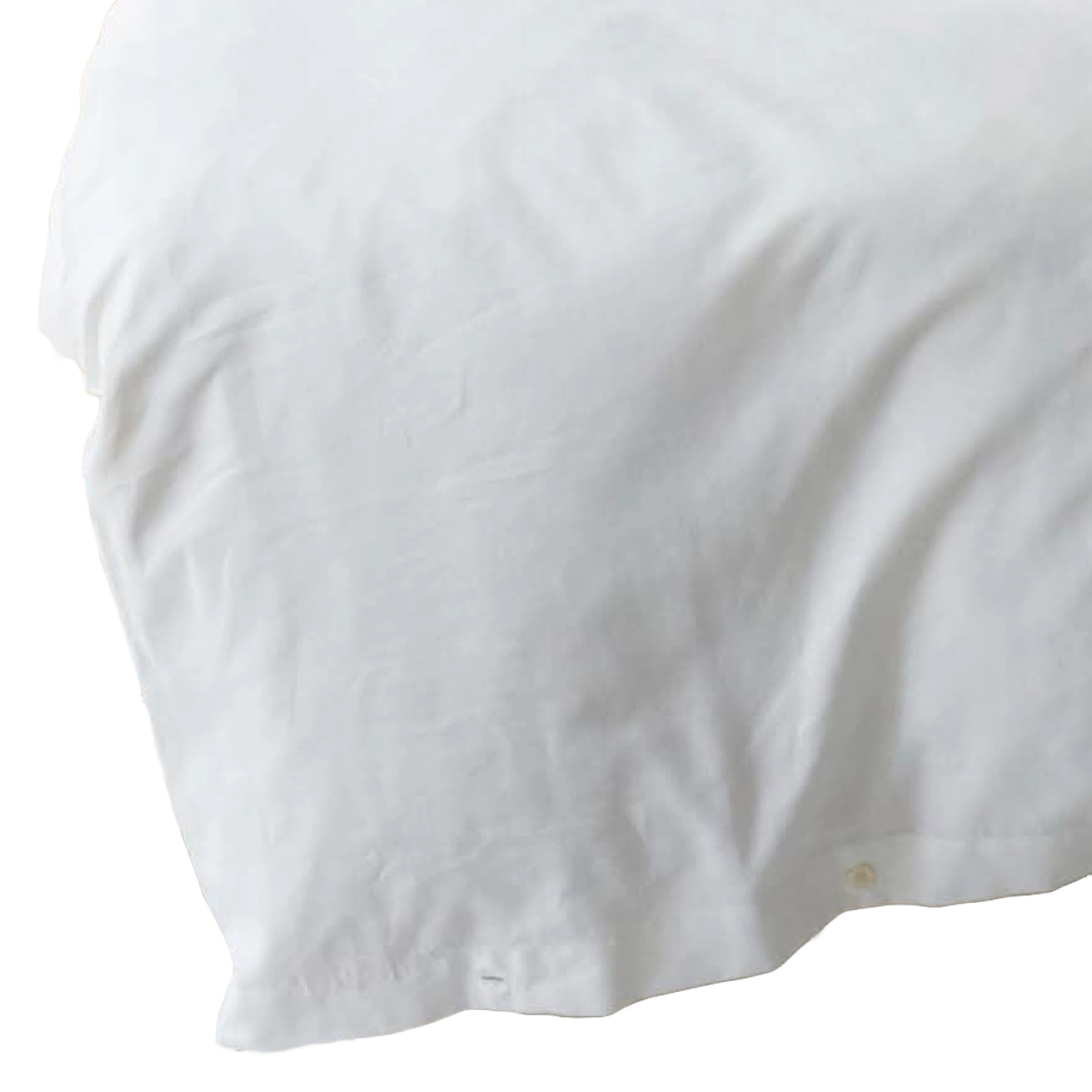 掛け布団カバー Fab the Home リネンミックス one-wash シングル 綿麻混 ( ファブザホーム 布団カバー かけ布団カバー 掛けふとんカバー 洗濯OK リネン 麻 コットン 綿 寝具 ホワイト ナチュラル 無地 ) 【ホワイト】 ホワイト