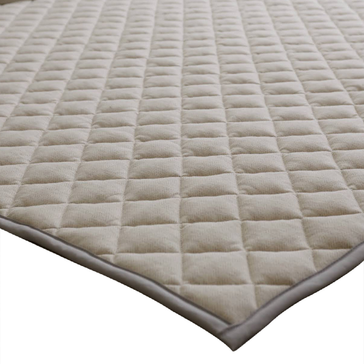 ラグ Fab the Home 190×240cm ヘリンボーンニット 洗える ( ラグマット カーペット 絨毯 アクセントラグ マット キルトラグ キルティング ホットカーペット 床暖 対応 洗濯できる インテリア ヘリンボーン ) 【フェザーストーン】 フェザーストーン