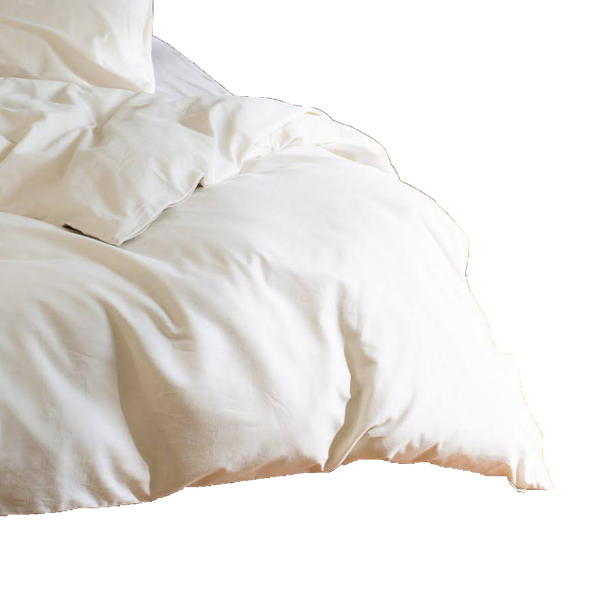 掛け布団カバー Fab the Home ダブル コットンビエラ 綿100% 洗濯機OK ( ファブザホーム 布団カバー かけ布団カバー 掛けふとんカバー 無地 コットン 綿 微起毛 ストーン アッシュグレー ミルク 洗濯可能 寝具 ) 【ミルク】 ミルク