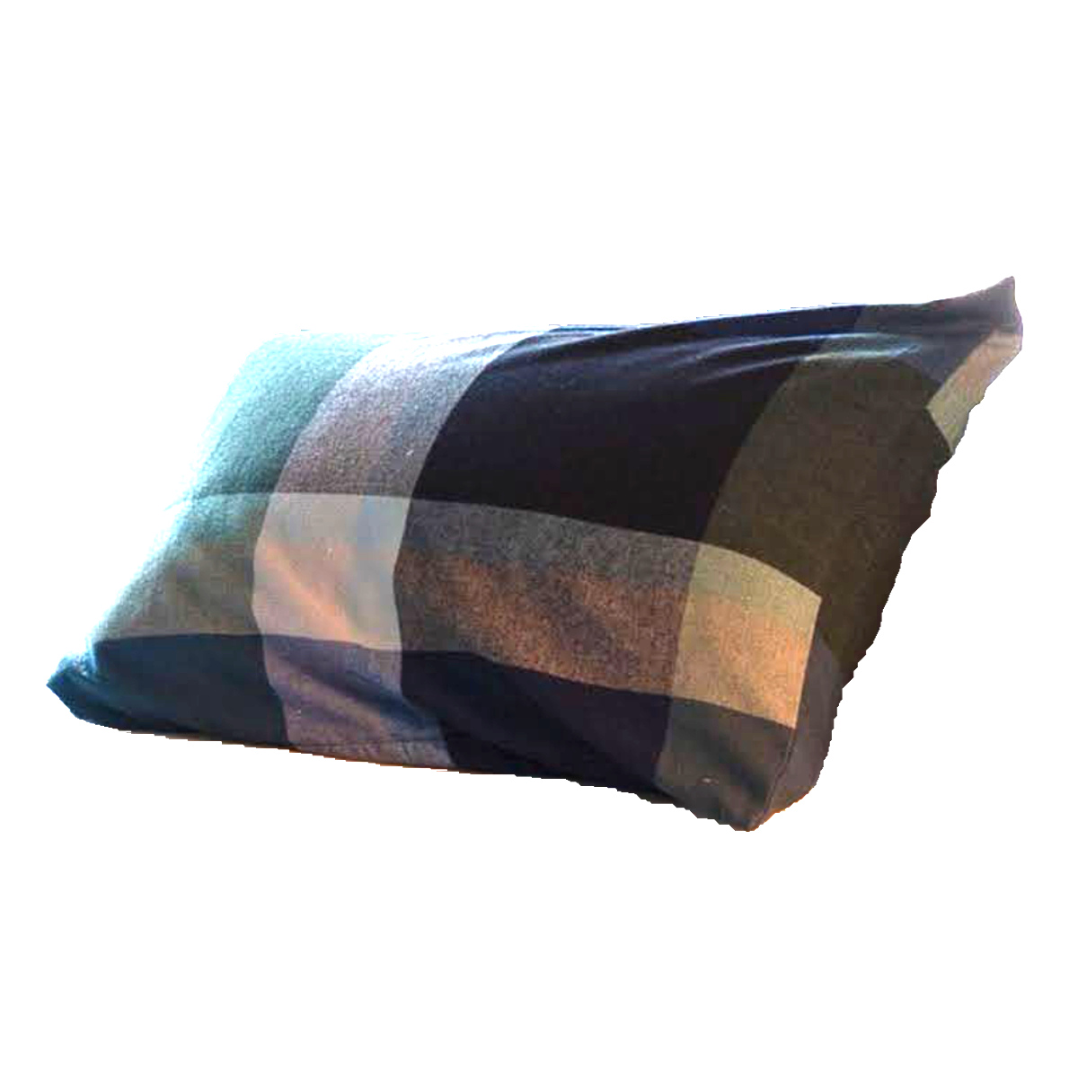 枕カバー Fab the Home 50×70cm用 ノクターン ふんわり起毛 綿100% ( ファブザホーム ピローケース 寝具 まくらカバー 封筒式 コットン 綿 50×70用 筒式 微起毛 ブロックチェック )