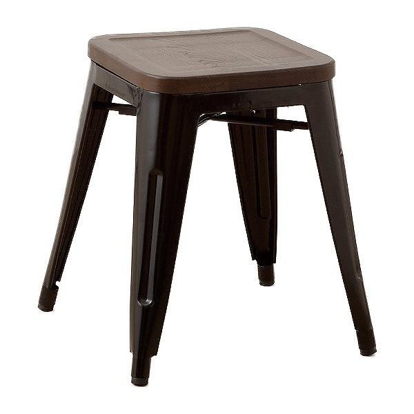 スツール メタルスツール ブラック （ イス 椅子 腰かけ いす チェア