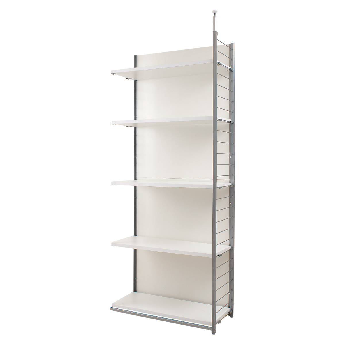 突っ張り 間仕切りラック 連結用 幅88cm 背板付き 日本製 ( 突っ張りラック オープンラック ワードローブ ラック 間仕切り 収納 衣類 小物 収納ラック つっぱり 衣類収納 小物収納 棚 洋服 連結 シンプル ) 【ホワイト】 ホワイト