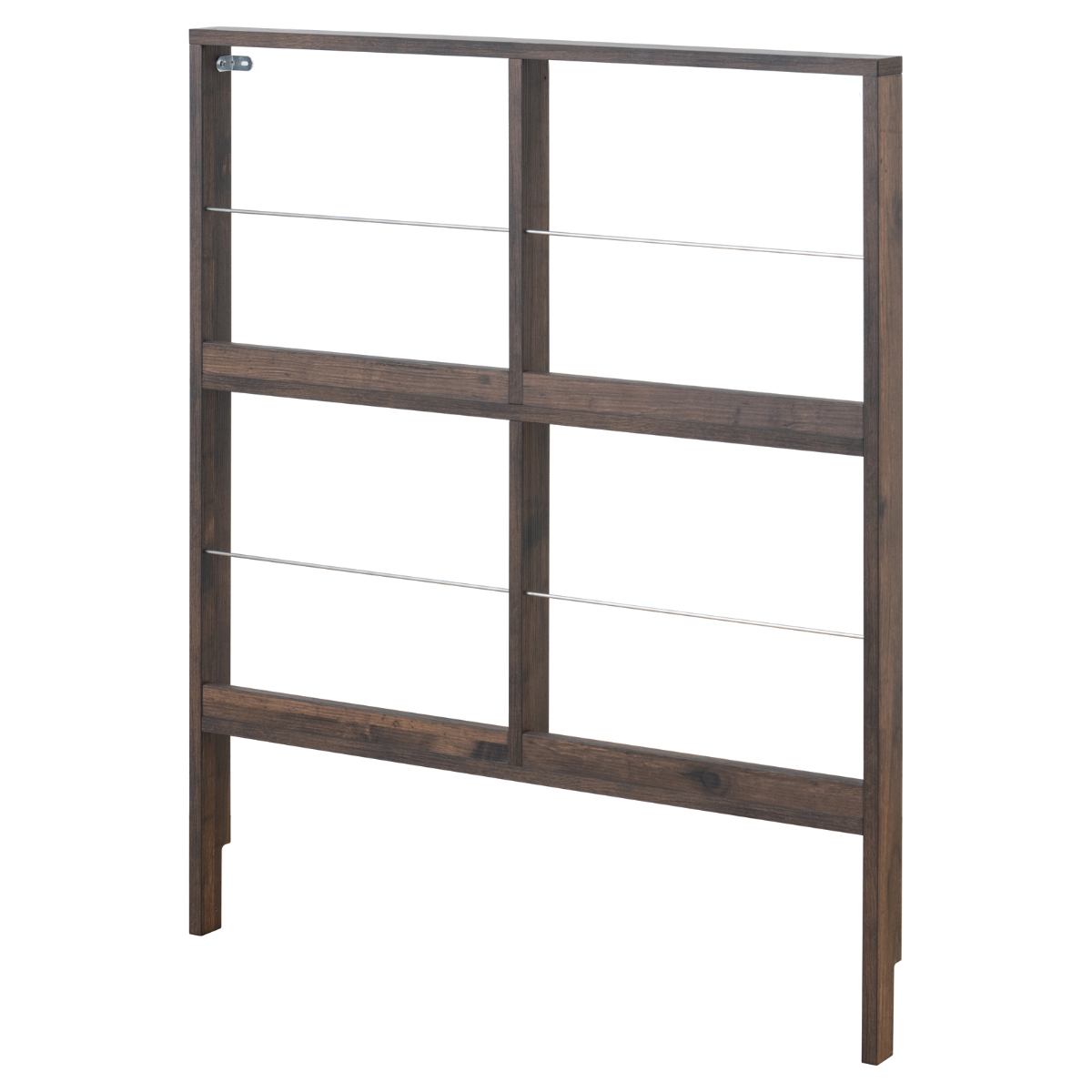 壁面レコードラック 幅74.5cm 4マス ブラウン ( レコードラック 壁面 ラック 棚 ディスプレイ 収納 飾り棚 壁面収納 Arizona レコード収納 省スペース )