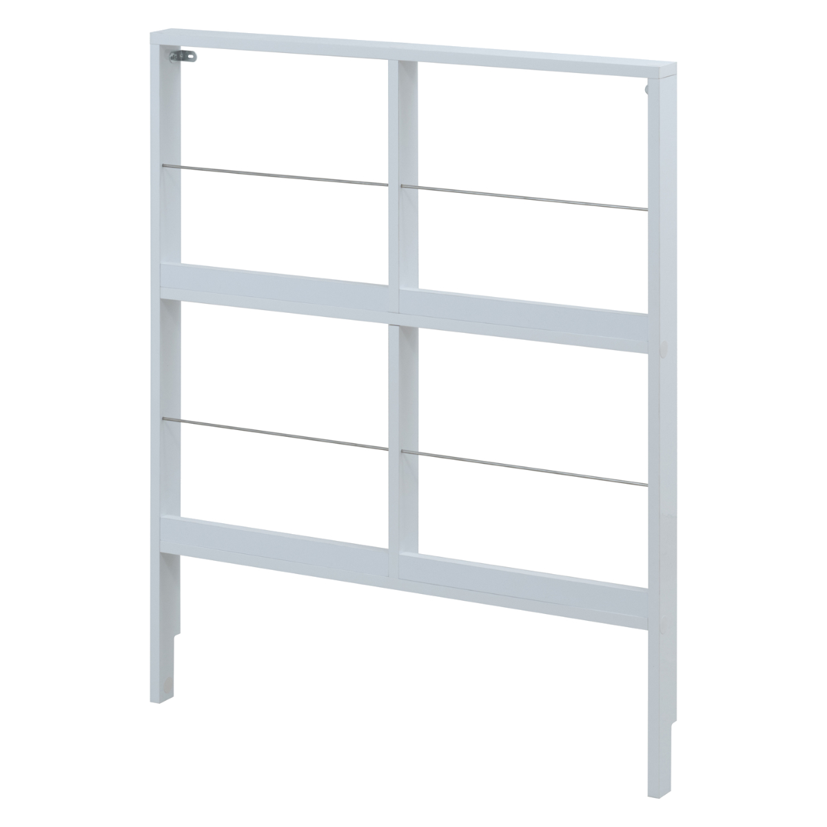 壁面レコードラック 幅74.5cm 4マス ホワイト ( レコードラック 壁面 ラック 棚 ディスプレイ 収納 飾り棚 壁面収納 FORCE レコード収納 省スペース )