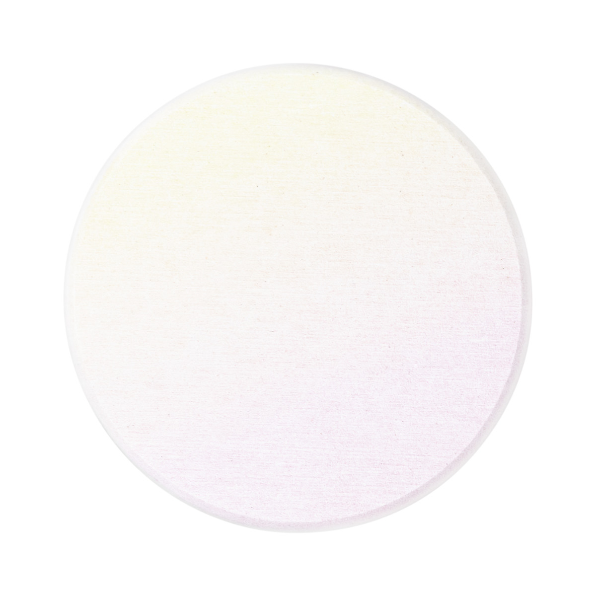 &NE ラバストーンコースター プリント ( 溶岩石 コースター ノンアスベスト アスベスト不使用 茶たく 茶托 グラスマット 丸 9cm 吸水 速乾 清潔 かわいい おしゃれ シンプル 無地 グラデ 花柄 大理石 テーブルウェア ) 【グラデイエロー】 グラデイエロー