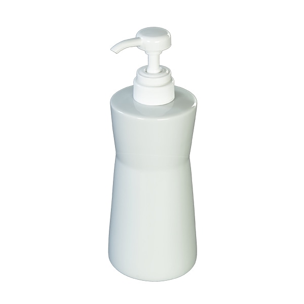 ディスペンサー 詰め替えボトル ホワイトガーデン シャンプーポンプ ( ディスペンサーボトル シャンプー 詰め替え ボトル 液体 陶器 お風呂 詰め替え容器 液体タイプ ボディソープ トリートメント バス用品 シンプル おしゃれ )