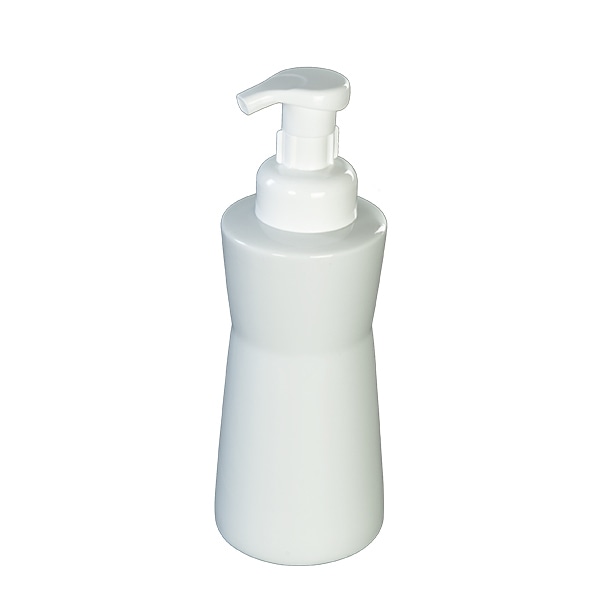 ディスペンサー 詰め替えボトル ホワイトガーデン ムースボディポンプ ( ディスペンサーボトル ボディソープ 詰め替え ボトル 泡せっけん 陶器 お風呂 詰め替え容器 泡タイプ ハンドソープ 石けん 洗面 バス用品 シンプル おしゃれ )