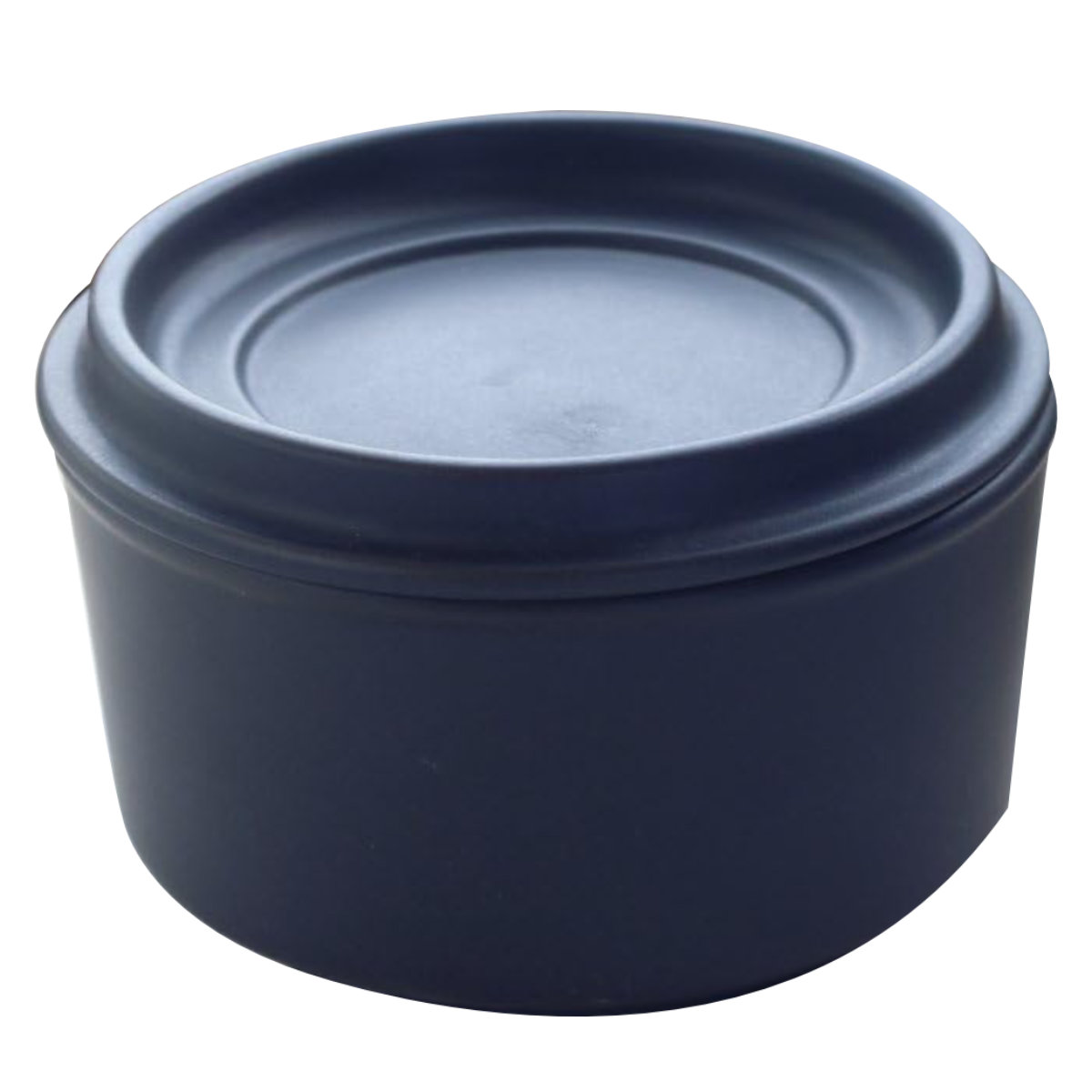 ルラーレ おひつ クリーム ( 食洗機対応 電子レンジ対応 茶碗 ご飯茶碗 茶わん ライスボウル スタッキング ふた付き 蓋 無地 ご飯 ごはん おしゃれ ) 【ブラック】 ブラック