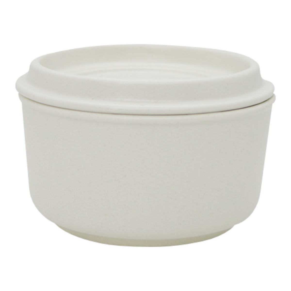 ルラーレ おひつ クリーム ( 食洗機対応 電子レンジ対応 茶碗 ご飯茶碗 茶わん ライスボウル スタッキング ふた付き 蓋 無地 ご飯 ごはん おしゃれ ) 【クリーム】 クリーム