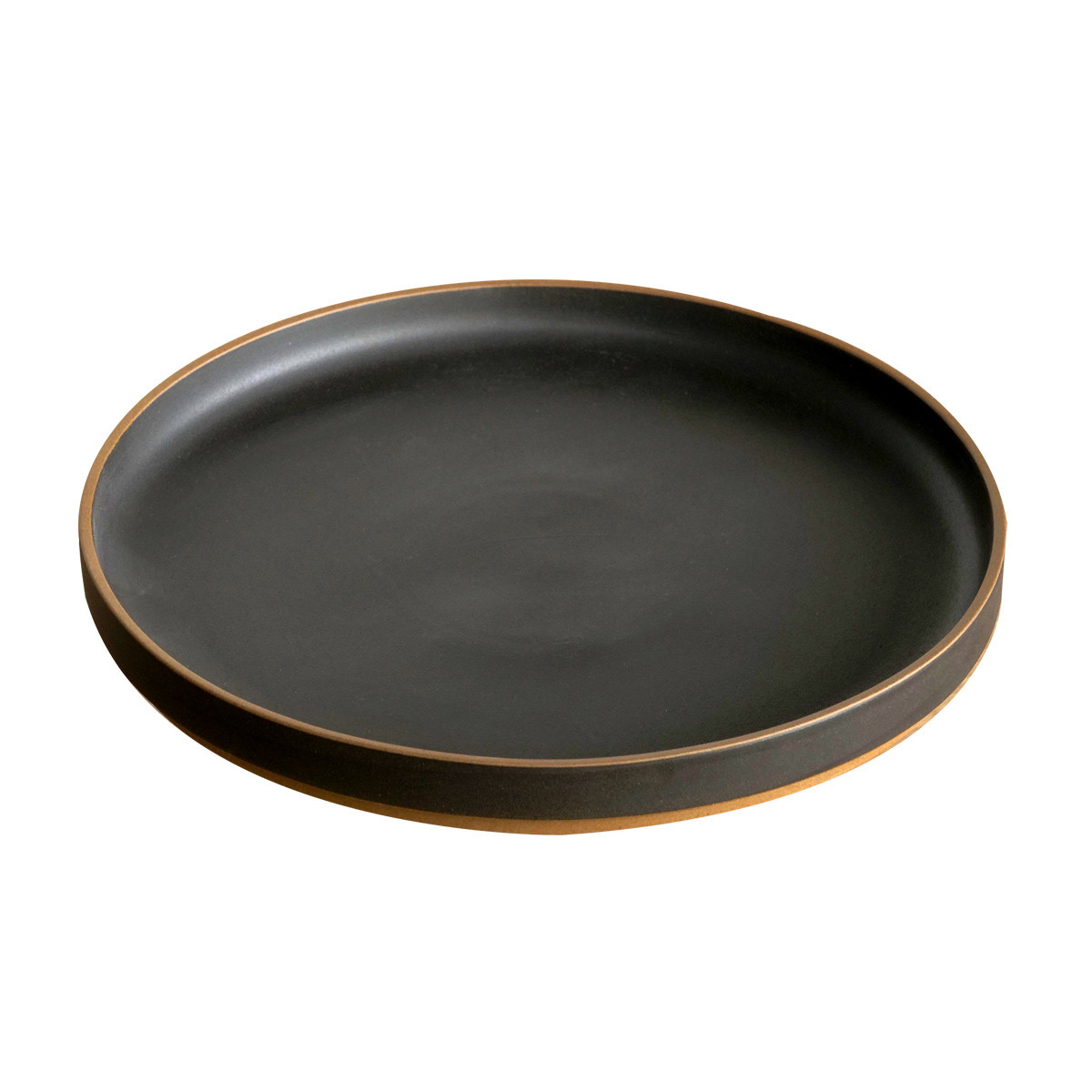 皿 ペトリー 大皿 ( 食洗機対応 電子レンジ対応 中皿 取り皿 日本製 お皿 プレート 取皿 パン皿 ライス皿 おかず メイン皿 パスタ ピラフ スタッキング おしゃれ シンプル ) 【ブラック】 ブラック