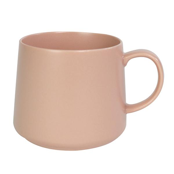 マリーン マグカップ ( 食洗機対応 電子レンジ対応 カップ マグ 白 グレー ピンク コーヒーカップ おしゃれ かわいい ダスティカラー モノトーン ) 【ピンク】 ピンク