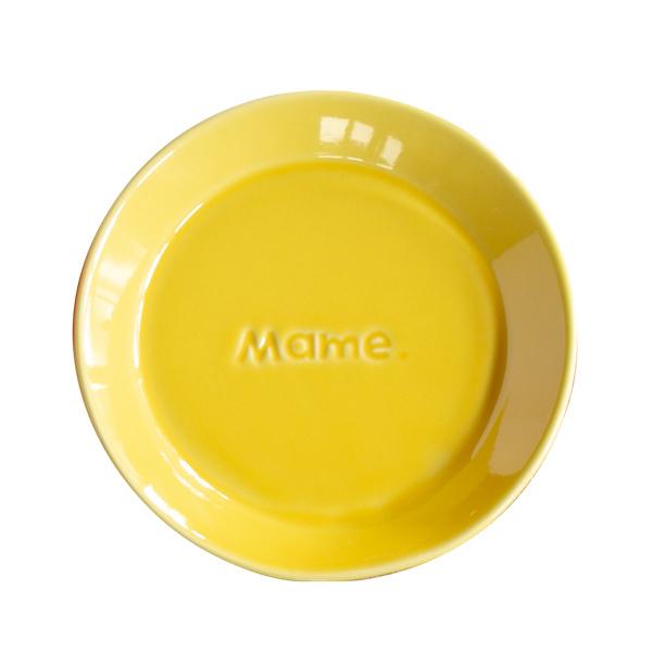 皿 ファンレスト 小皿 ( 電子レンジ対応 食洗機対応 陶器 磁器 日本製 お皿 プレート 10.5cm おしゃれ かわいい 取り皿 取皿 取り分け皿 菓子皿 デザート スイーツ ) 【イエロー】 イエロー
