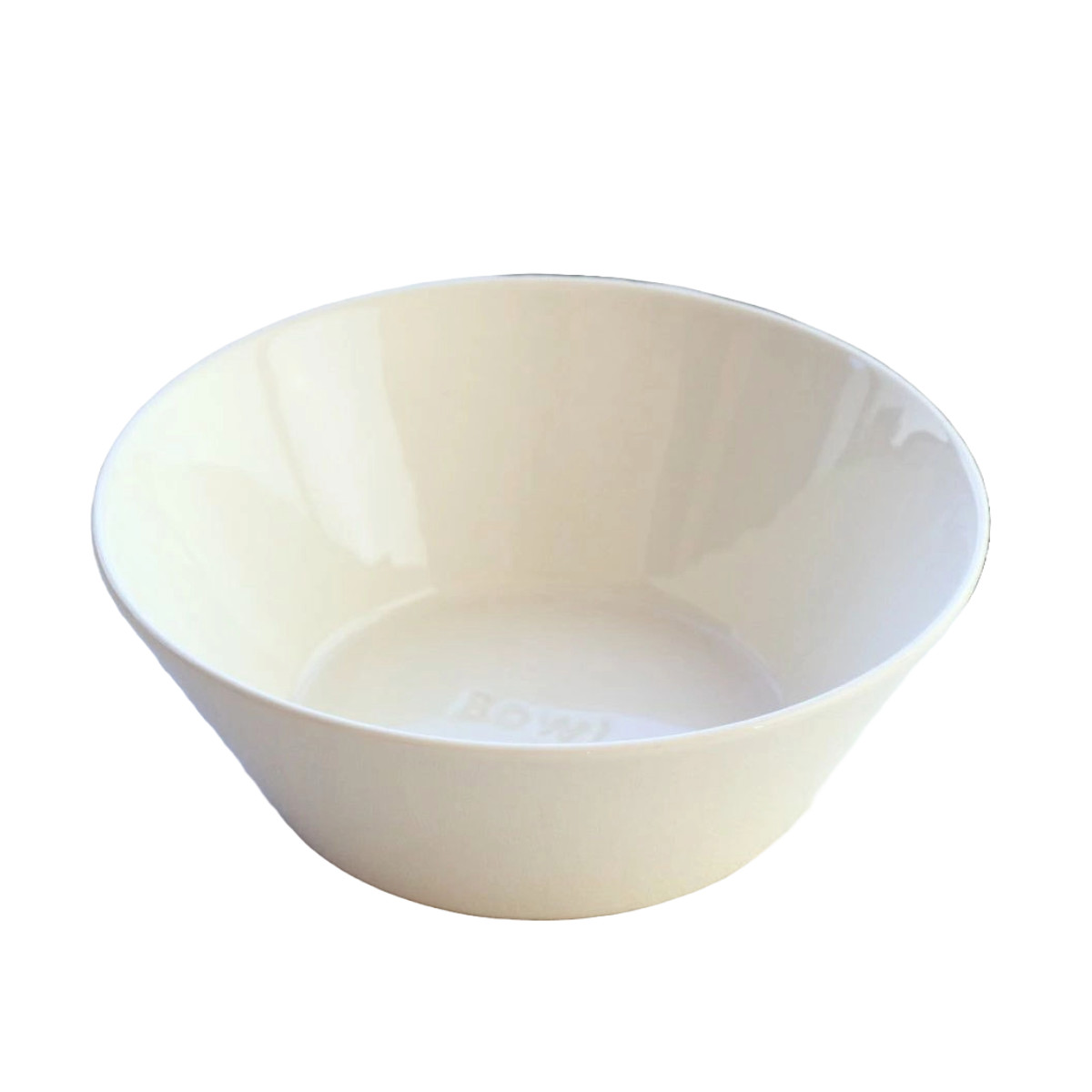 ボウル ファンレスト サラダボウル ( 箸置 電子レンジ対応 食洗機対応 おしゃれ 陶器 日本製 シリアルボウル 鉢 中鉢 サラダ シリアル 朝食 取り鉢 シンプル スープ デザート ) 【ホワイト】 ホワイト