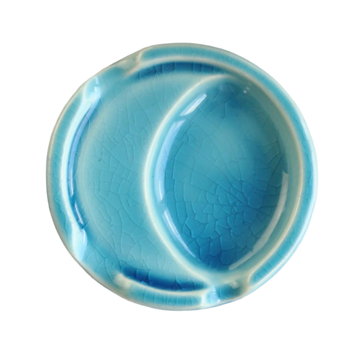 箸置き ファンレスト お箸&スプーン置き フラット ( 箸置 電子レンジ対応 食洗機対応 おしゃれ 日本製 カトラリーレスト 薬味皿 豆皿 小さい 皿 食器 ) 【シーブルー】 シーブルー