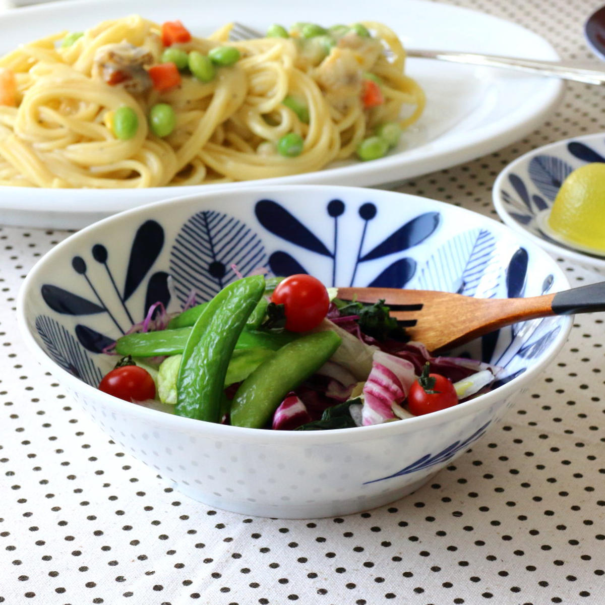 ボウル オーランド サラダボウル 17cm ( 磁器 美濃焼 日本製 電子レンジ対応 食洗機対応 皿 お皿 プレート うつわ 器 鉢 北欧 北欧風 おしゃれ かわいい 食器 サラダ )