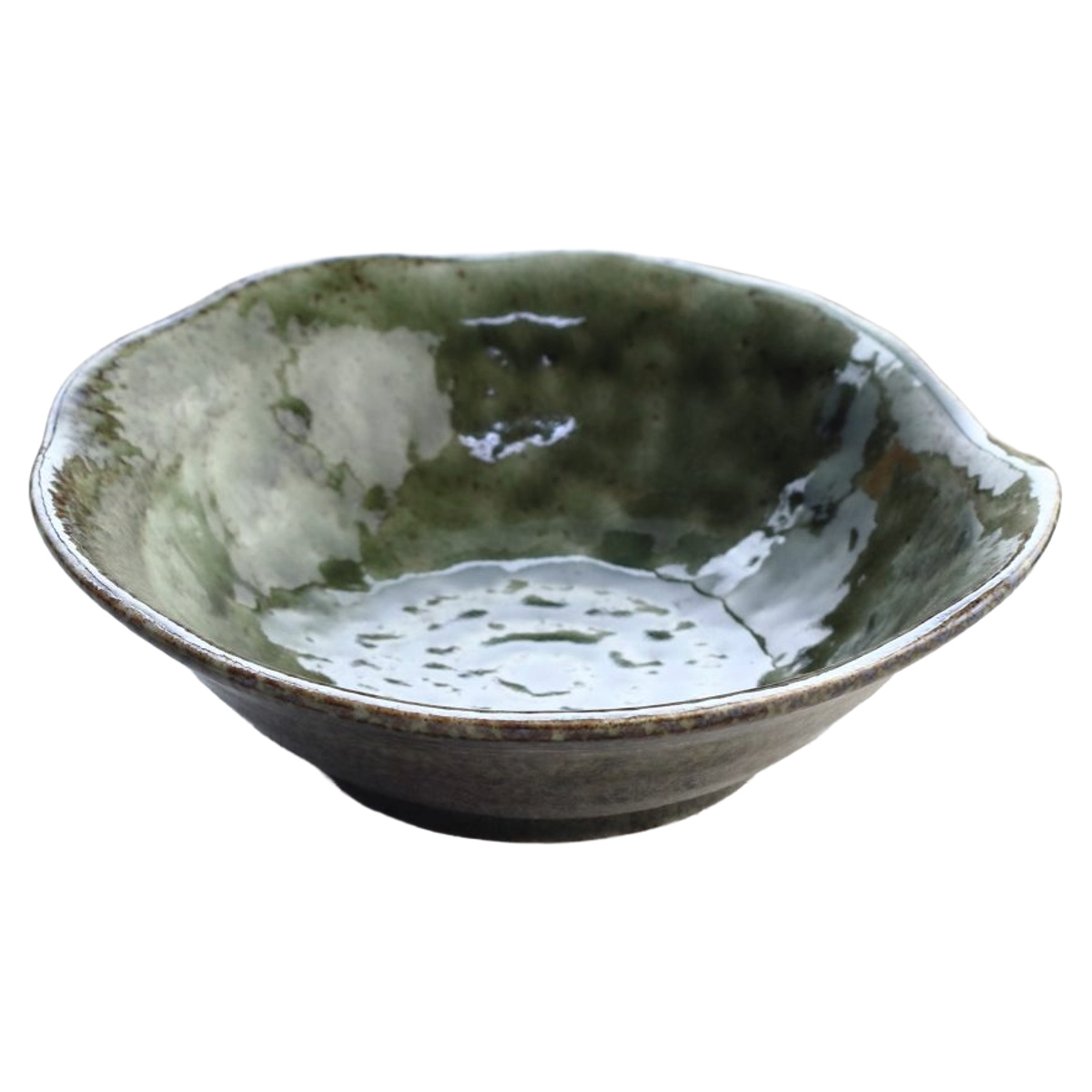 とんすい 美濃焼 たっぷりとんすい 16.5cm ( 電子レンジ対応 食洗機対応 磁器 日本製 ボウル 器 うつわ 食器 おしゃれ 和 和モダン 和風 ) 【織部】 織部