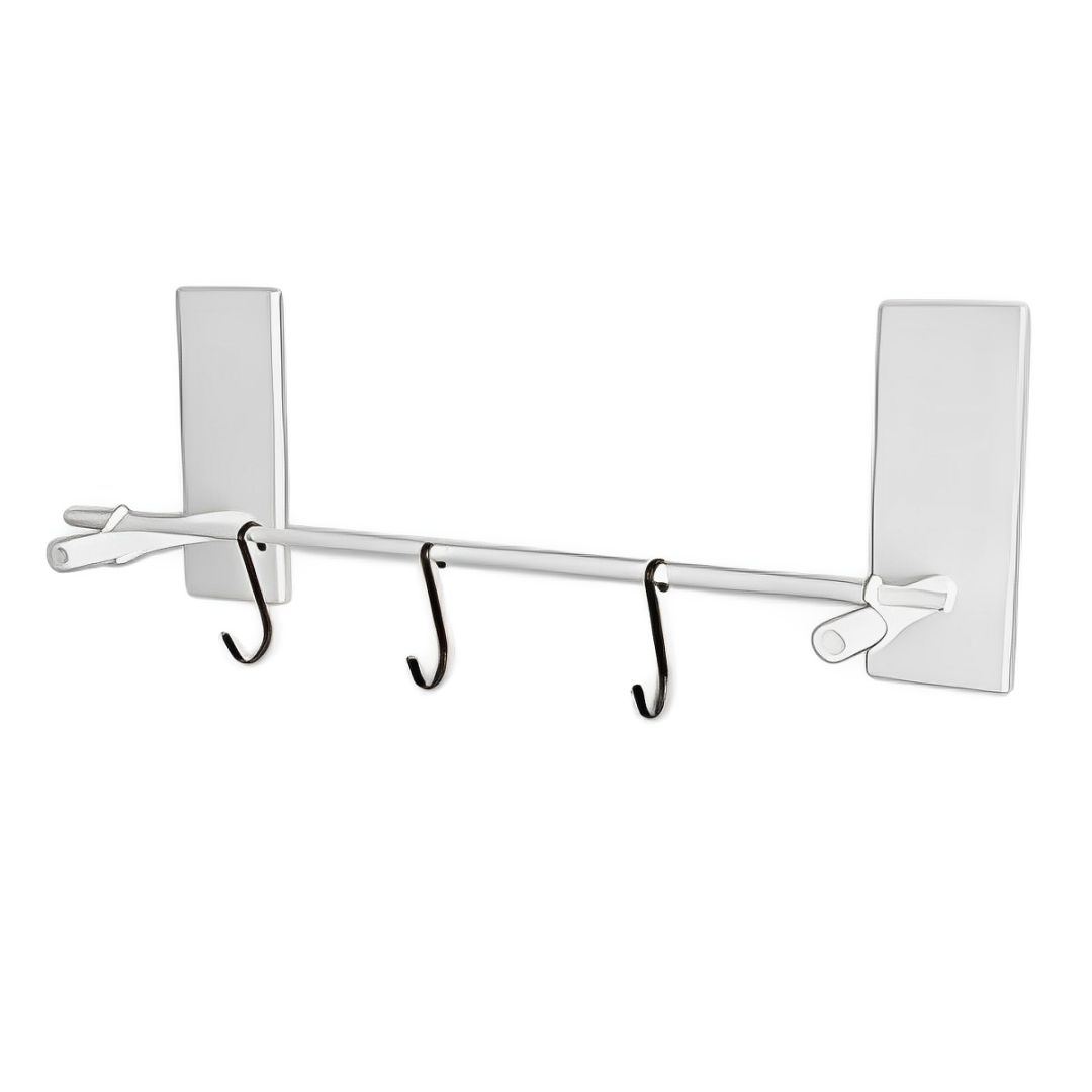 マグネット 収納 フック BLAVO キッチン フックセット ブラボ ( キッチン収納 壁面収納 キッチンツール収納 バー S字フック 磁石 壁 玄関ドア内側 掛ける キッチン用品 キッチンツール 小物 洗面所 壁掛け ) 【ホワイト】 ホワイト