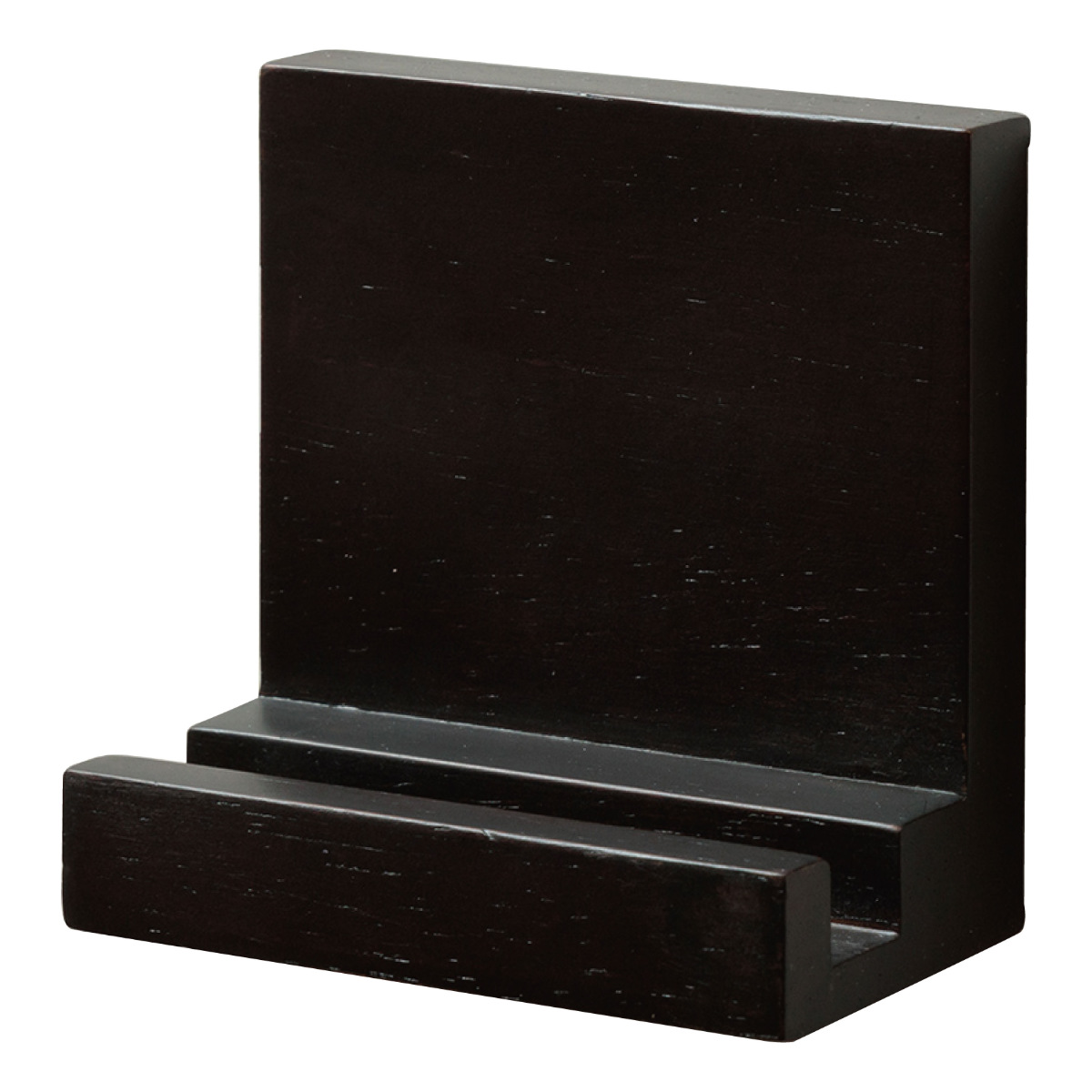 棚 壁掛け タナデコミニ マグネット 小物収納 トレー ラック 木製 幅10cm ( 収納 壁 壁面収納 ディスプレイ スタンド 磁石 壁付け 浮かせる収納 浮かせて 玄関収納 スマホスタンド ) 【ブラウン】 ブラウン