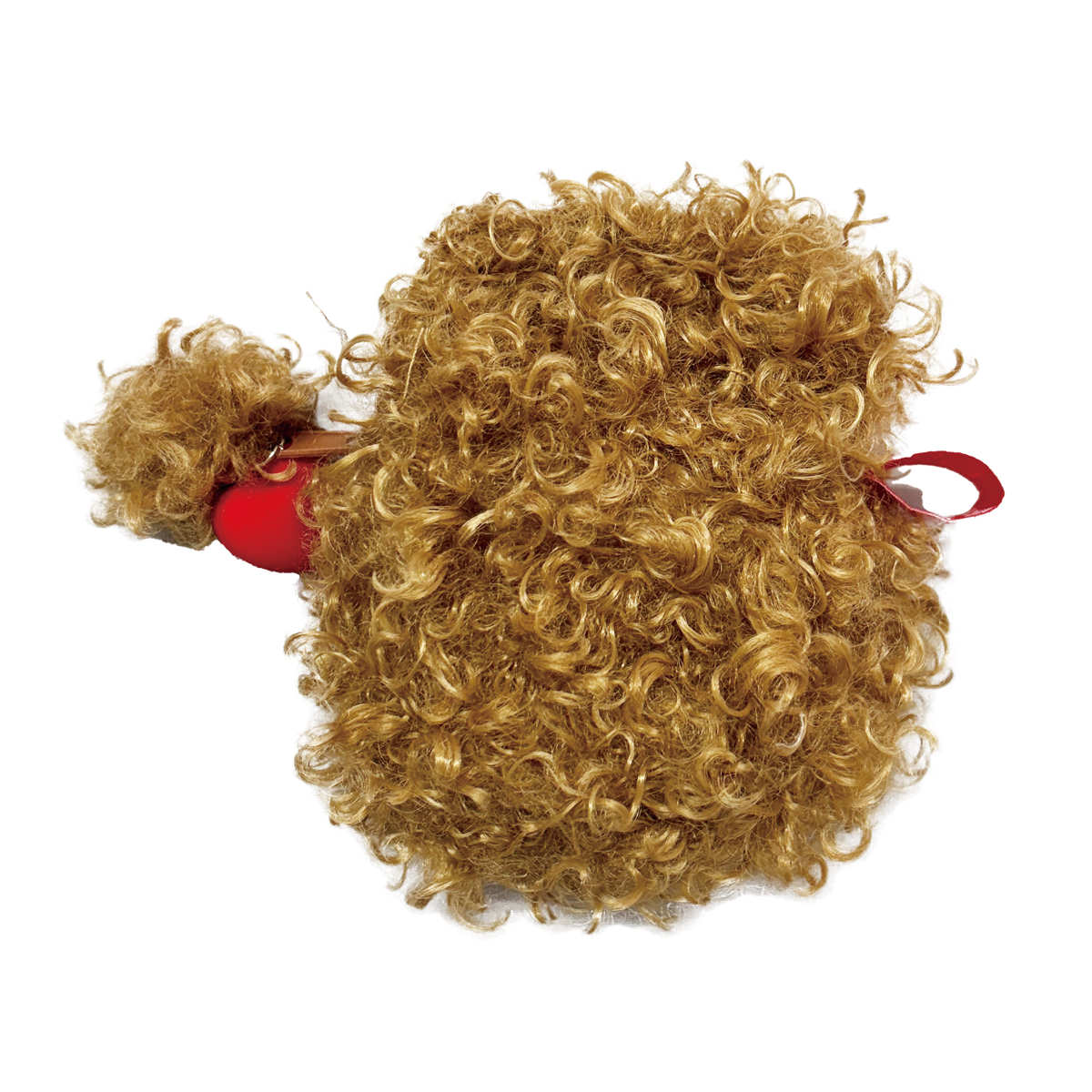 ポーチ Mサイズ トイプードル スクエア型 イヌ ( リップケース コスメポーチ 小物入れ 犬 可愛い ふわふわ レディース メンズ リップ 口紅 コスメ メイク イヤホン 持ち運び 旅行 小さい ミニポーチ 小物ケース ) 【ブラウン】 ブラウン