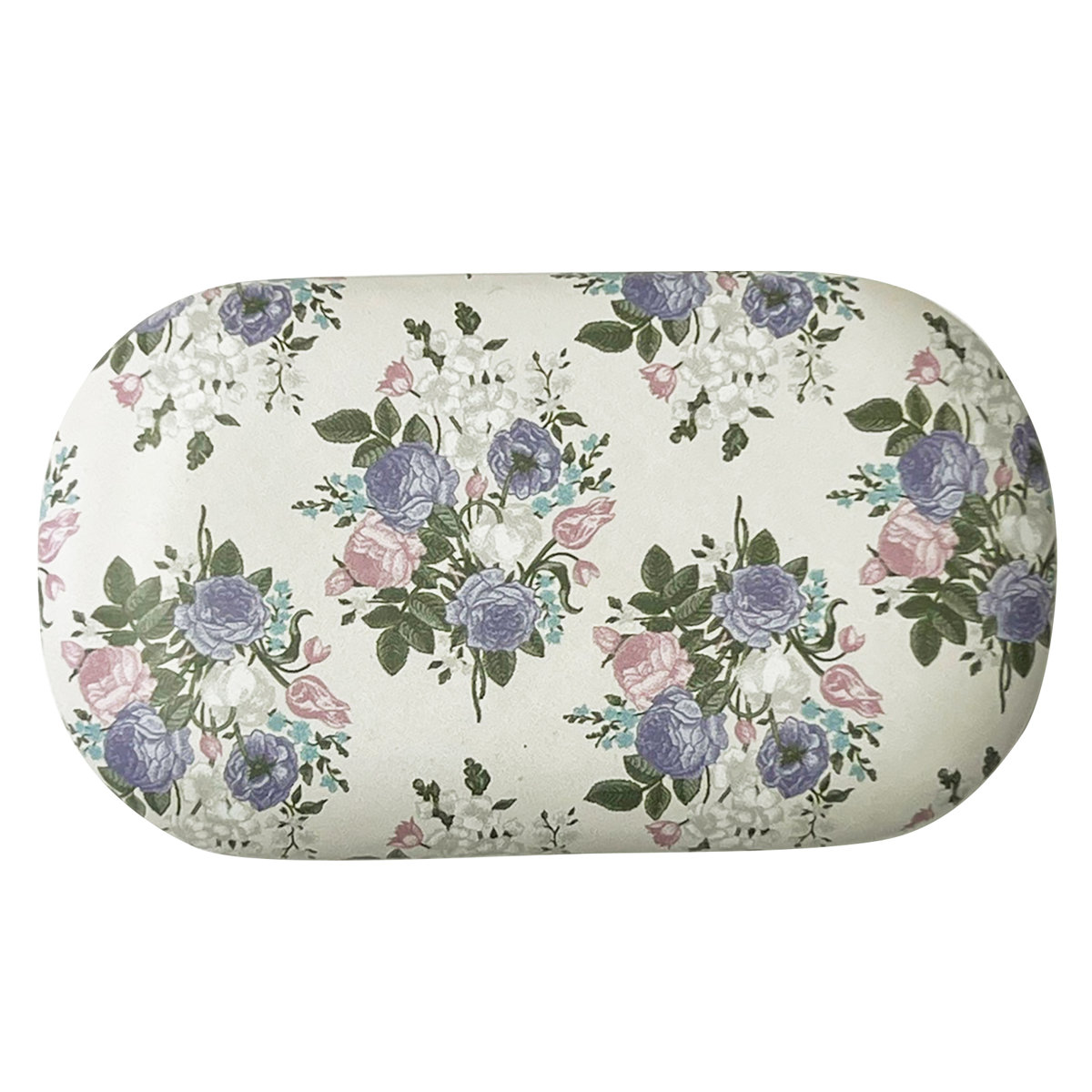 小物ケース アクセサリーケース ジャガード織り 花柄 ( アクセサリー収納 ピルケース 小物入れ 収納 持ち歩き 携帯 ケース ハード コンパクト 小物 ジュエリー アクセサリー 大人 かわいい おしゃれ レトロ ) 【アイボリー】 アイボリー