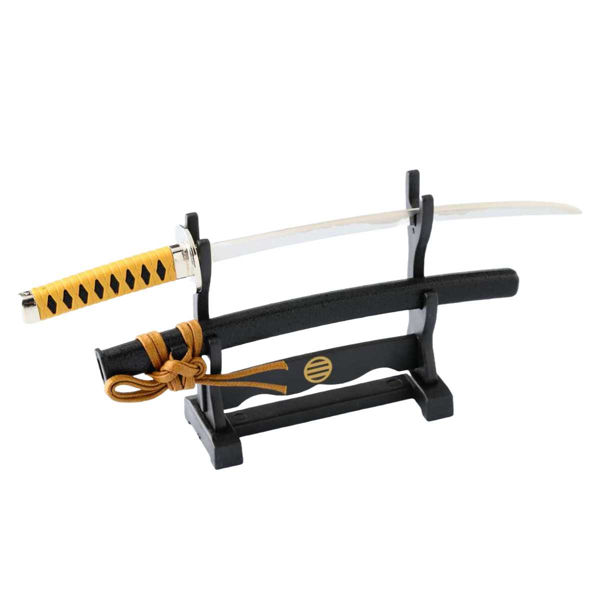 レターオープナー 名刀 ぺーパーナイフ 坂本龍馬 織田信長 土方歳三 近藤勇 沖田総司 ( 刀 日本刀 文具 レター オープナー カッター 関の刃物 日本製 ペーパー 封書 封筒 手紙 オフィス 事務 文房具 ミニチュア オブジェ 置物 ) 【近藤勇】 近藤勇