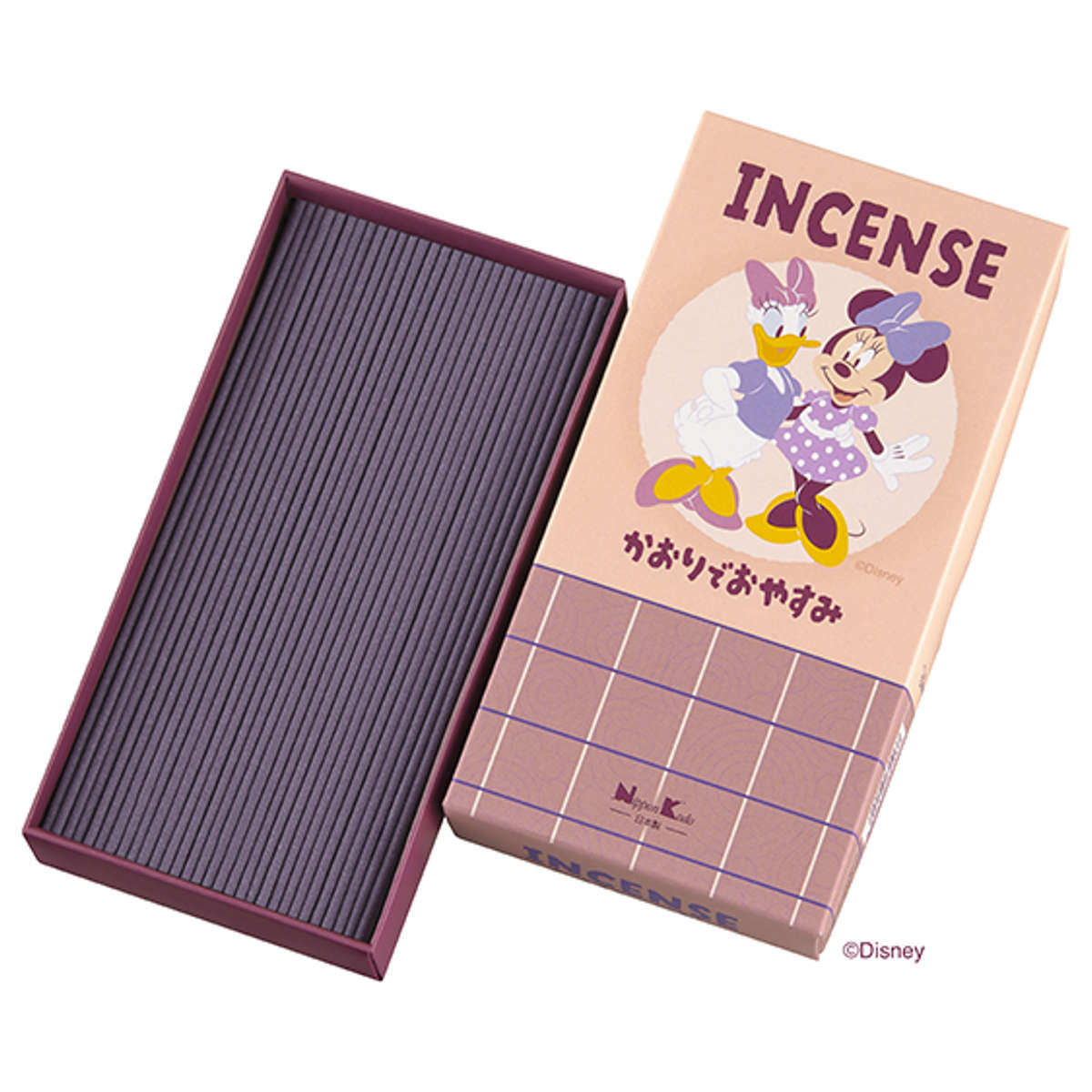 線香 ディズニー インセンス かおりでおはよう ただいま おやすみ ( アロマ 室内香 お線香 香 フレグランス お香 煙少なめ Disney 御香 せんこう 香り 玄関 リビング ルームフレグランス おしゃれ ギフト プレゼント 日本香堂 ) 【かおりでおやすみ】 かおりでおやすみ