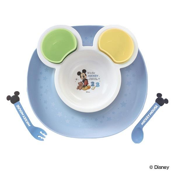 Dショッピング 離乳食 食器 セット ミッキーマウス ワンプレート プレート付 ベビー ディズニー 日本製 食器セット ベビー食器 スプーン フォーク ミッキー 電子レンジ対応 軽い 食洗機対応 キッズ 子ども プラスチック 赤ちゃん 皿 小皿 カテゴリ 食器セットの