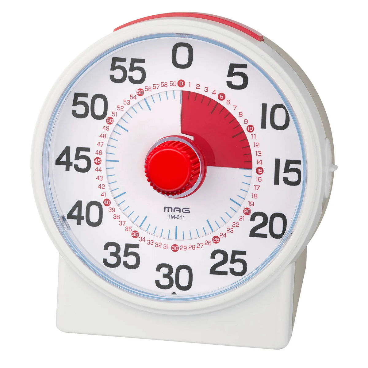 知育タイマー 計ってよーめる 学習タイマー ( 卓上時計 アナログ タイマー 知育時計 時計 クロック 置き時計 時間管理 小学生 中学生 大人 切り替え 宿題 受験勉強 自立 習慣 勉強 ゲーム スマホ )