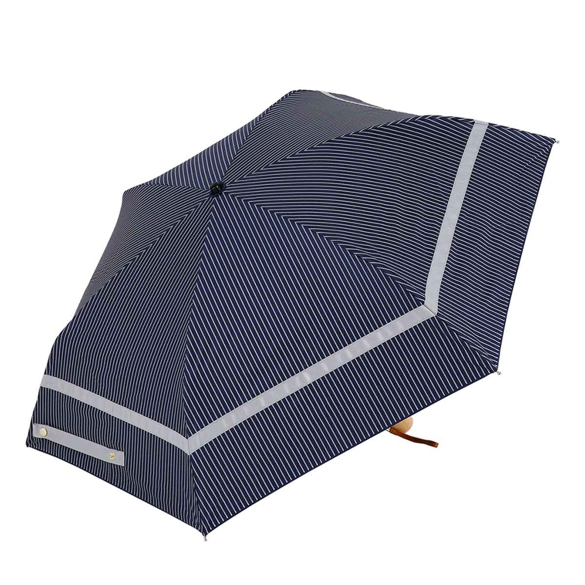 折りたたみ傘 centelleo 晴雨兼用 マリンパラソル 三段折りたたみ傘 手開き式 50cm ( 傘 折り畳み傘 レディース かさ 雨傘 遮光 UVカット 99% 撥水 日焼け防止 UV対策 暑さ対策 カサ アンブレラ 小さい 持ち運び 通勤 通学 ) 【F】 F