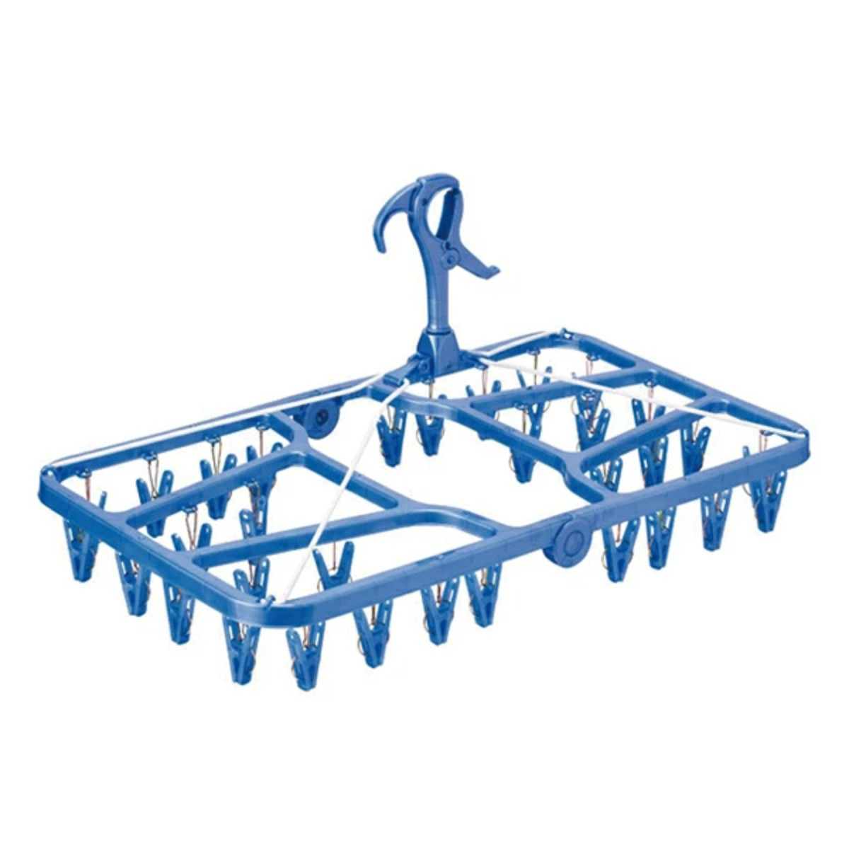 洗濯ハンガー 角ハンガー アーチ 32ピンチ ( 物干しハンガー 洗濯用品 バスタオルハンガー )