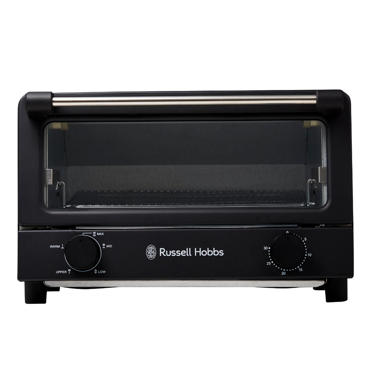 Russell Hobbs オーブントースター 4枚焼き ( ラッセルホブス 調理家電 キッチン家電 トースター パン焼き器 広々庫内 料理家電 トースト 朝食 食パン 大容量 おしゃれ ) 【マットブラック】 マットブラック