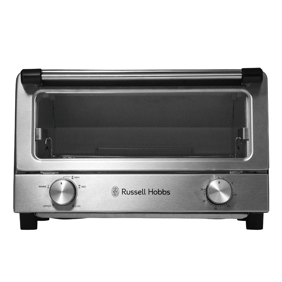 Russell Hobbs オーブントースター 4枚焼き ( ラッセルホブス 調理家電 キッチン家電 トースター パン焼き器 広々庫内 料理家電 トースト 朝食 食パン 大容量 おしゃれ ) 【シルバー】 シルバー