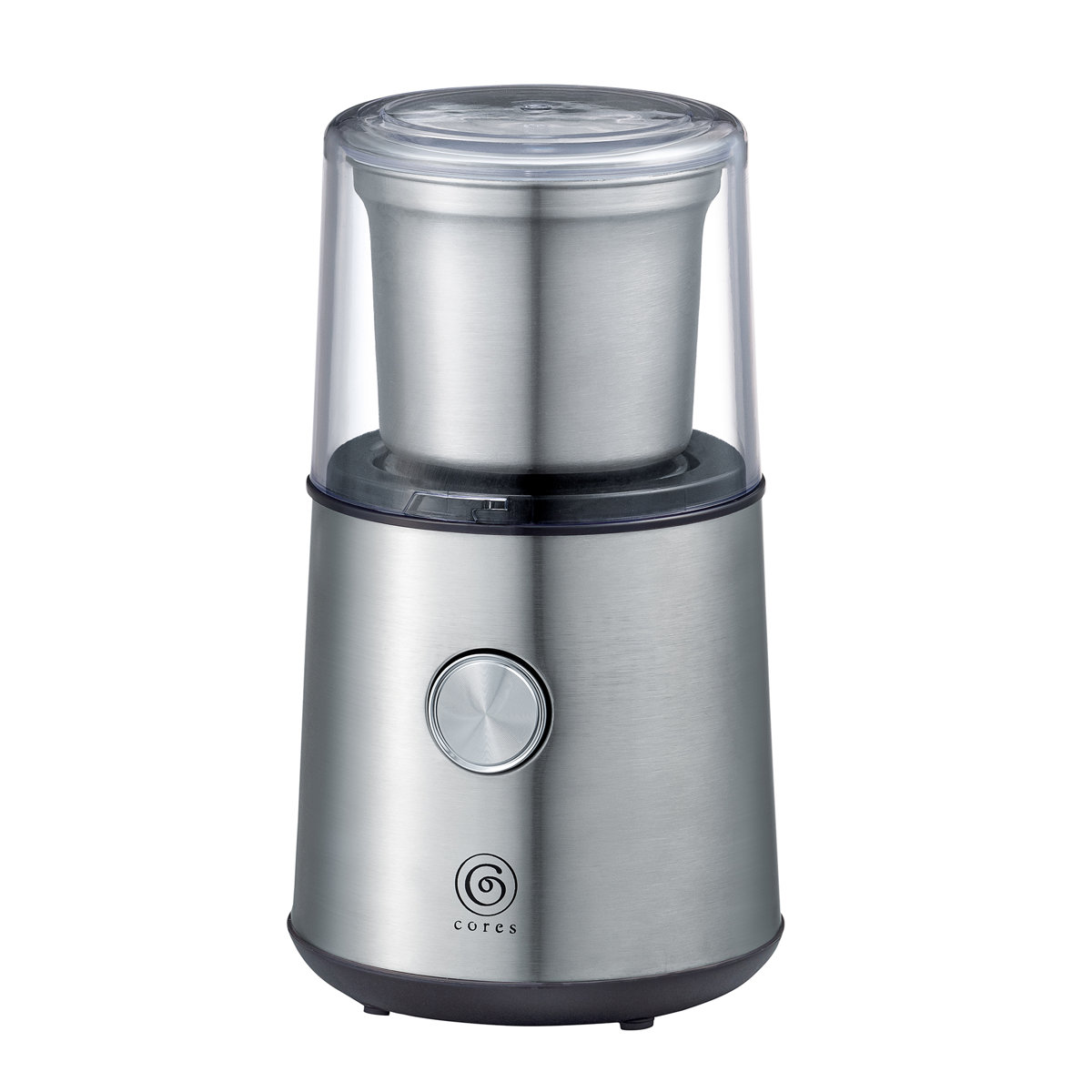 Cores ブレードコーヒーグラインダー 電動 コーヒーミル ( コレス ミル 電動ミル 電動コーヒーミル コンパクト コーヒー 珈琲 ドリップ 粗さ調節 シンプル 掃除用ブラシ付き おしゃれ )