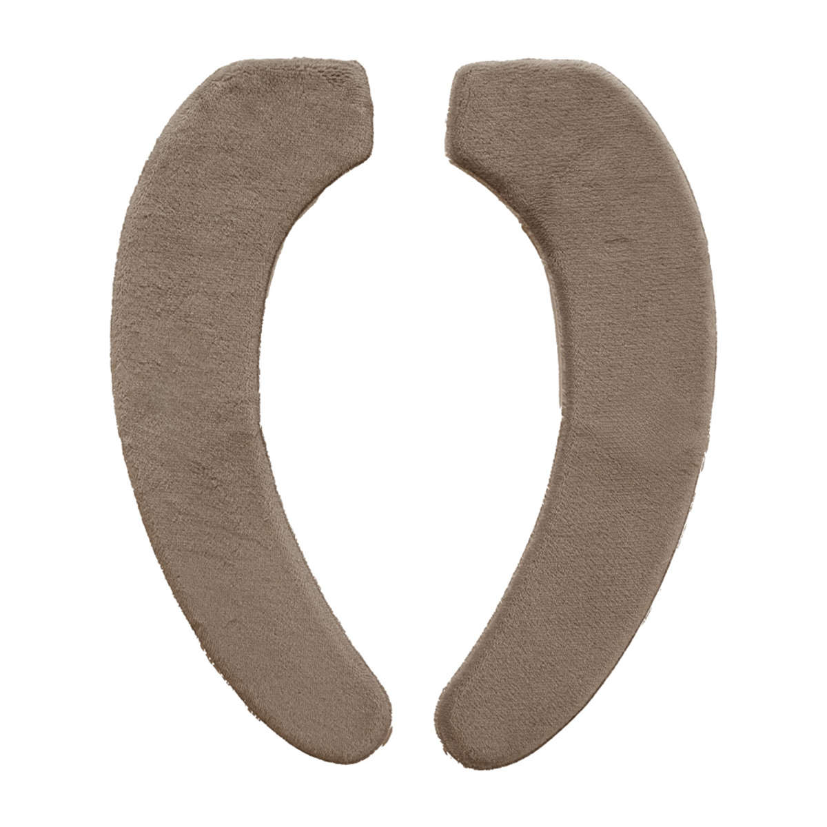 便座クッション コクーン 便座シート ( 便座 シート カバー 便座マット 置くだけ 吸着 洗える U型 O型 洗浄暖房型 トイレタリー おくだけ 洗濯OK 無地 ピンク ブルー グリーン ベージュ ブラウン グレー ) 【ブラウン】 ブラウン